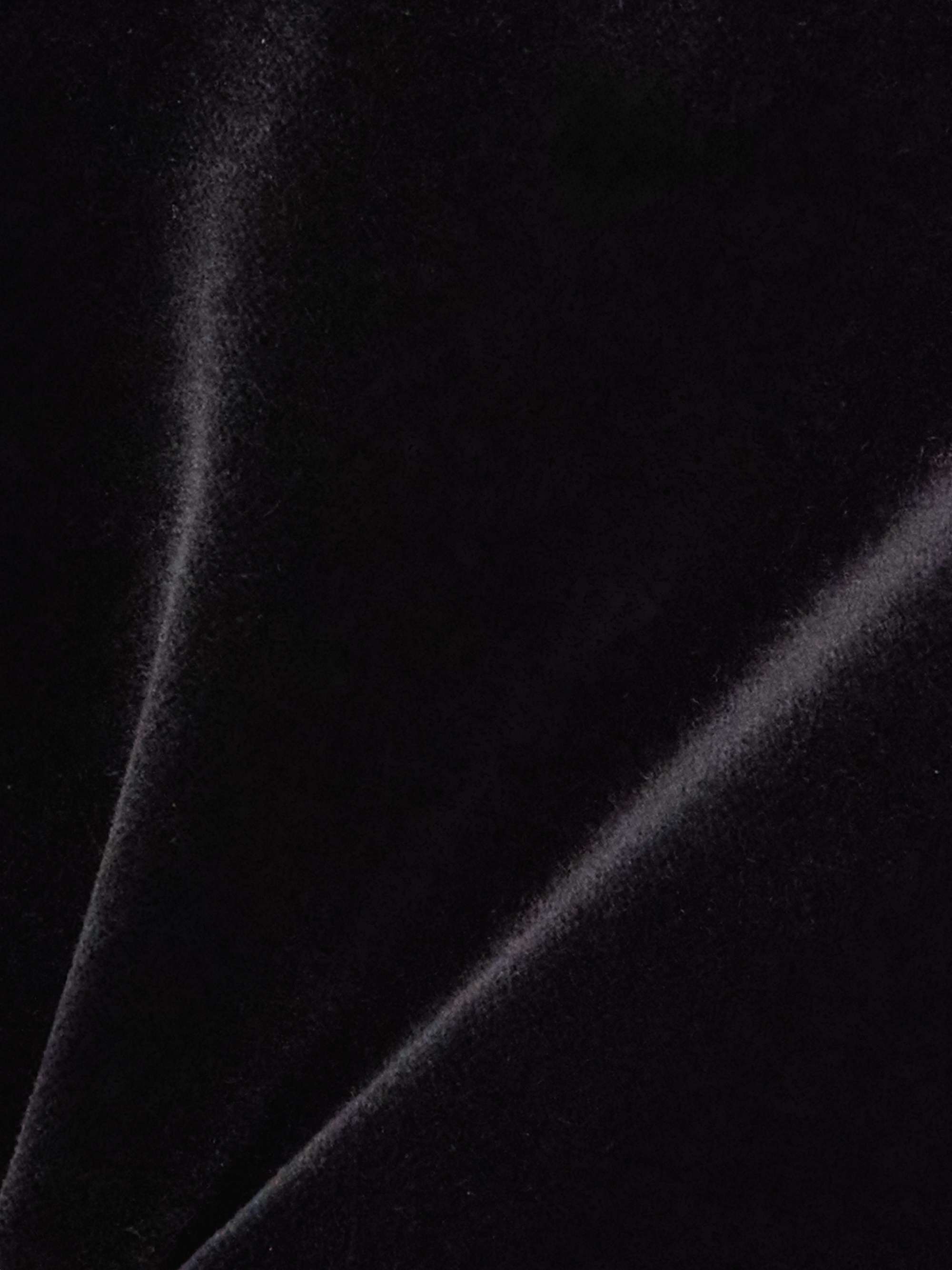 Cotton-velvet shorts view