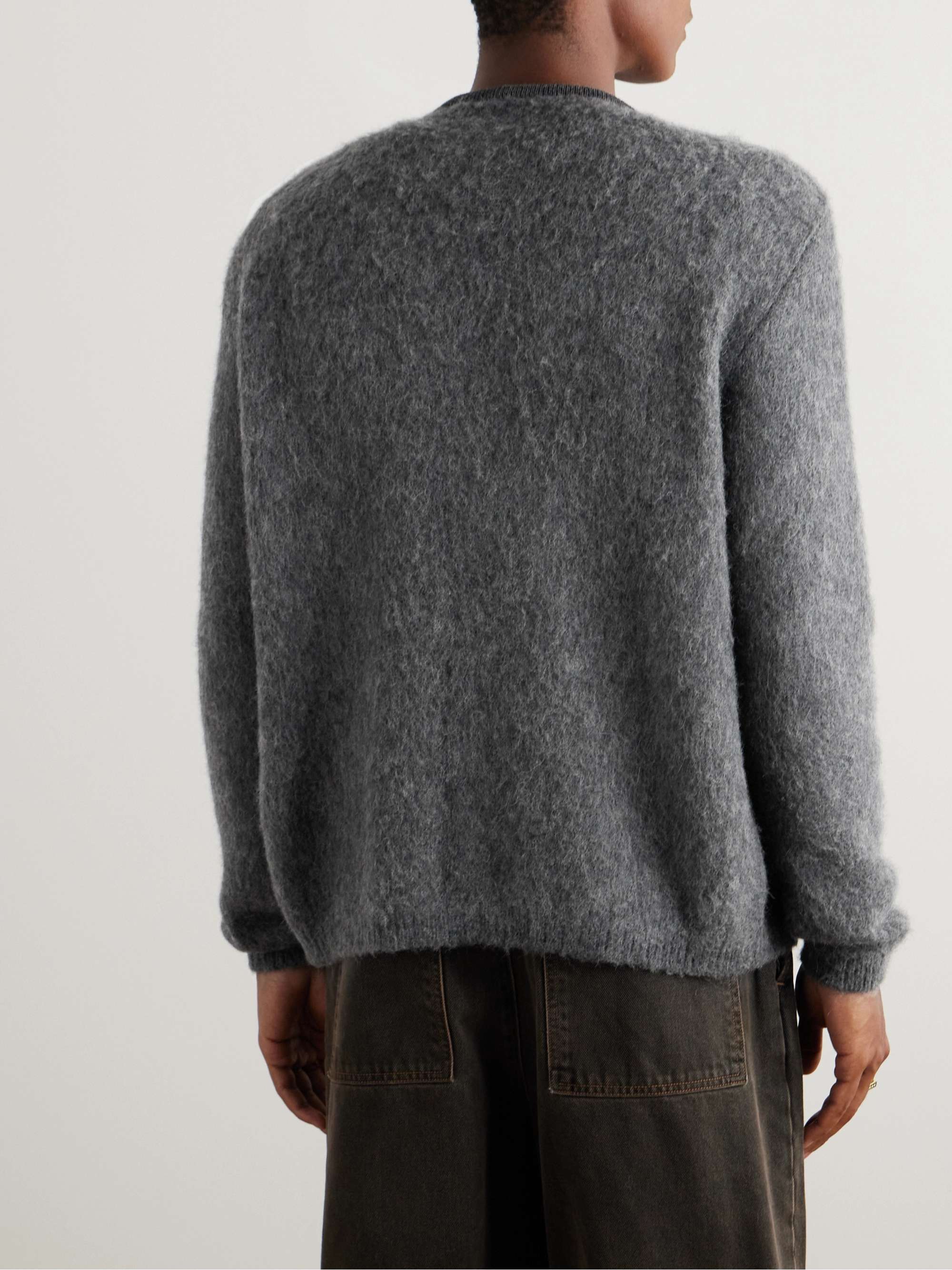 Pichiu Brushed Wool and Alpaca-Blend Cardigan view