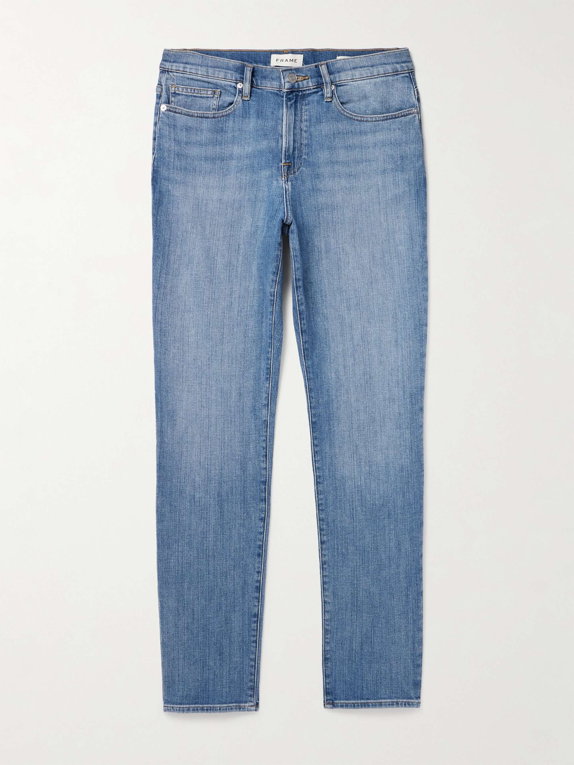 L'Homme Athletic Straight-Leg Jeans view