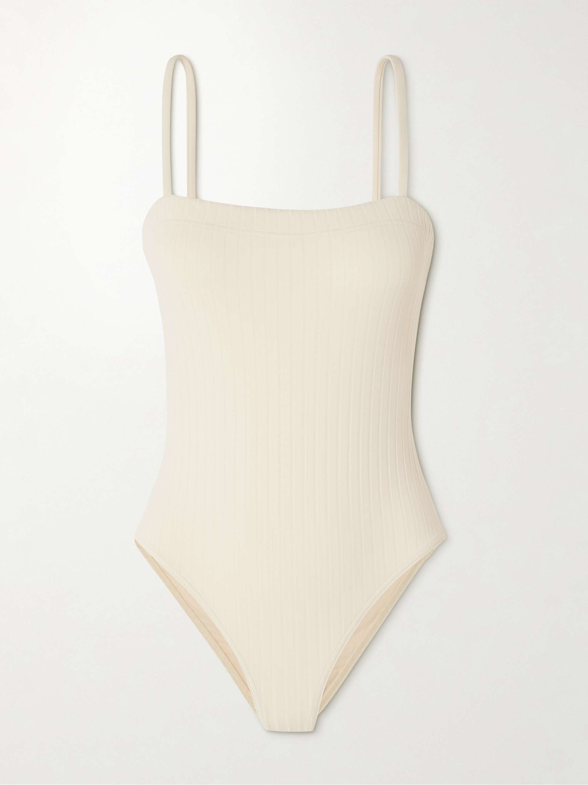Paradise Tropicalia ribbed swimsuit view