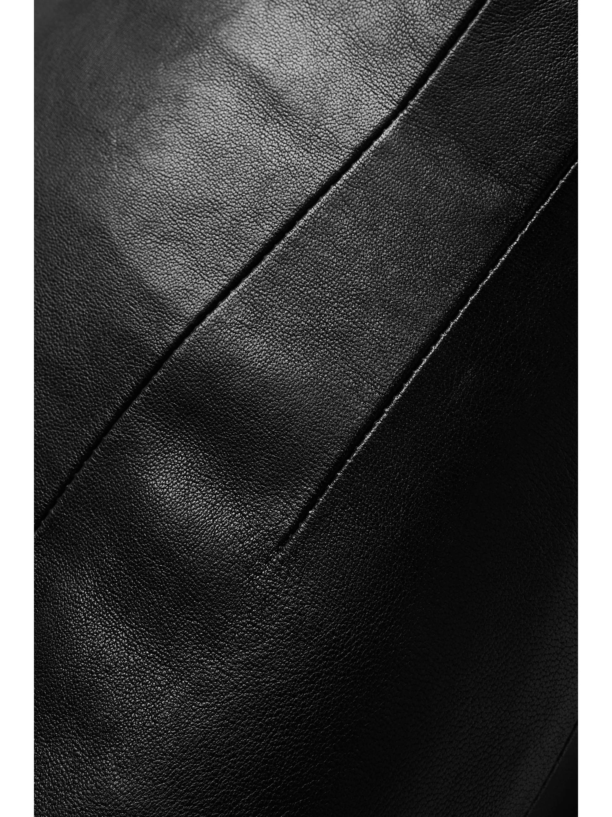 Loxley leather maxi skirt view