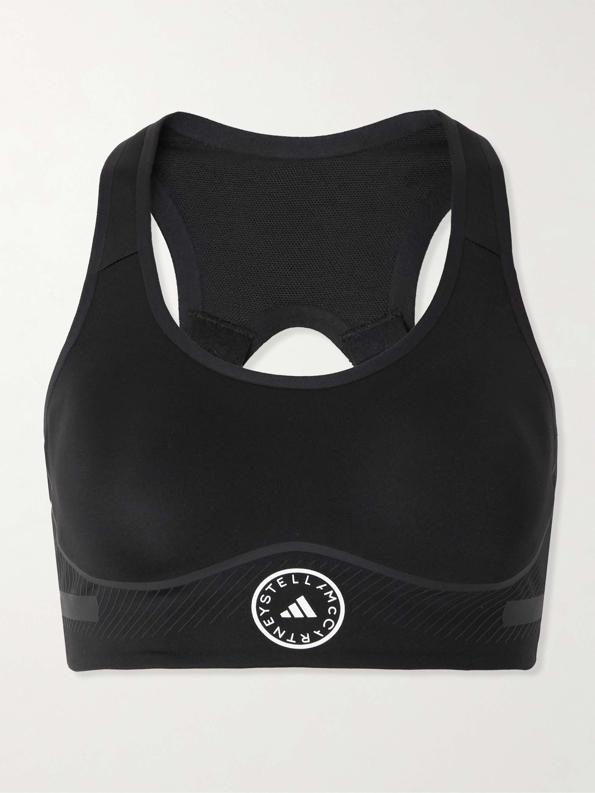 TruePace AEROREADY HEAT.RDY cutout stretch recycled sports bra view