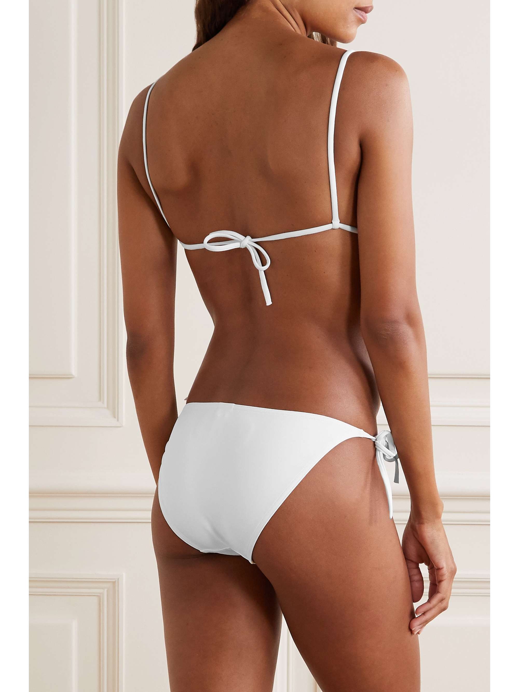 Les Essentiels Mouna bikini top view