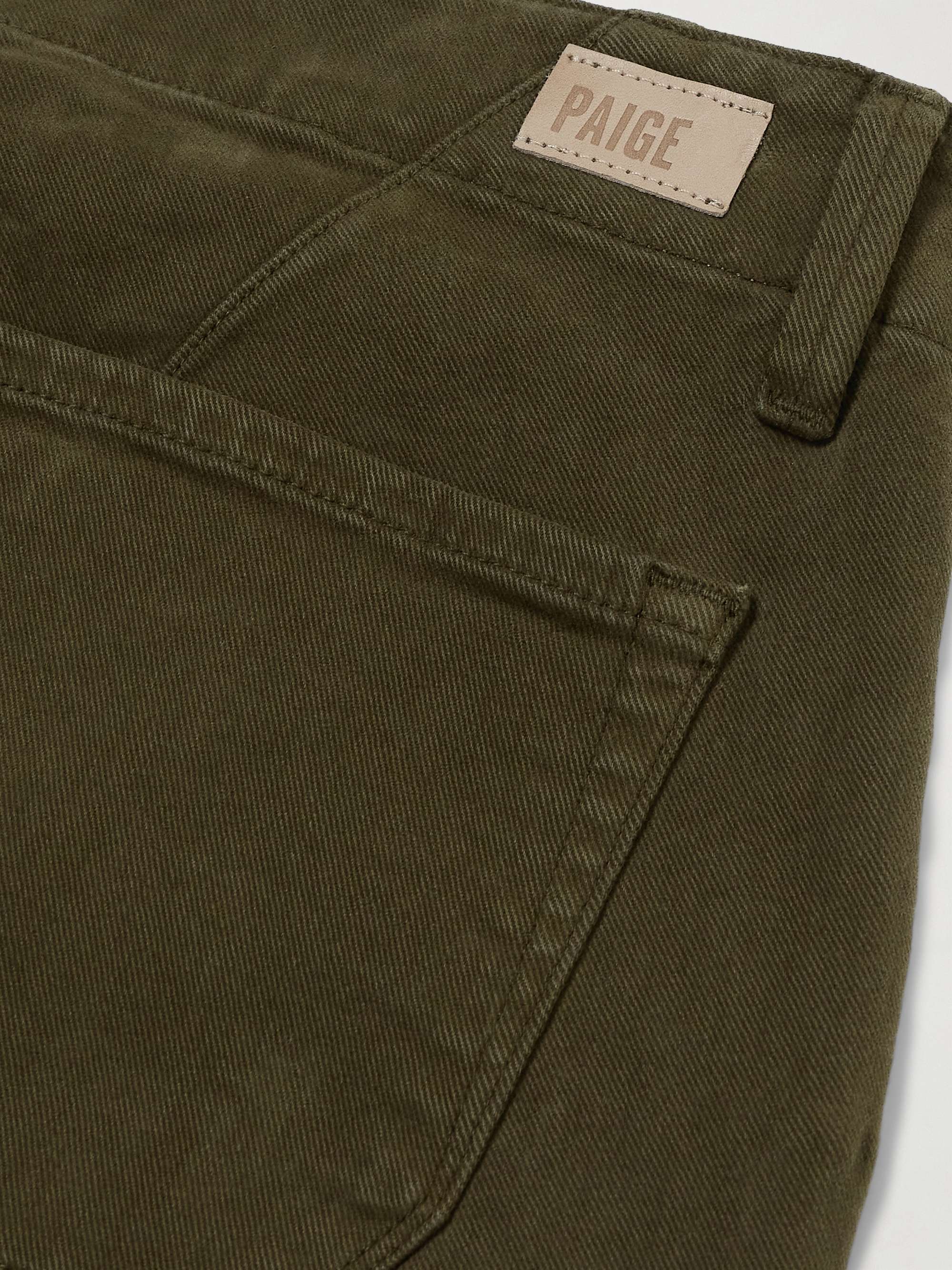 Mayslie mid-rise straight-leg jeans view