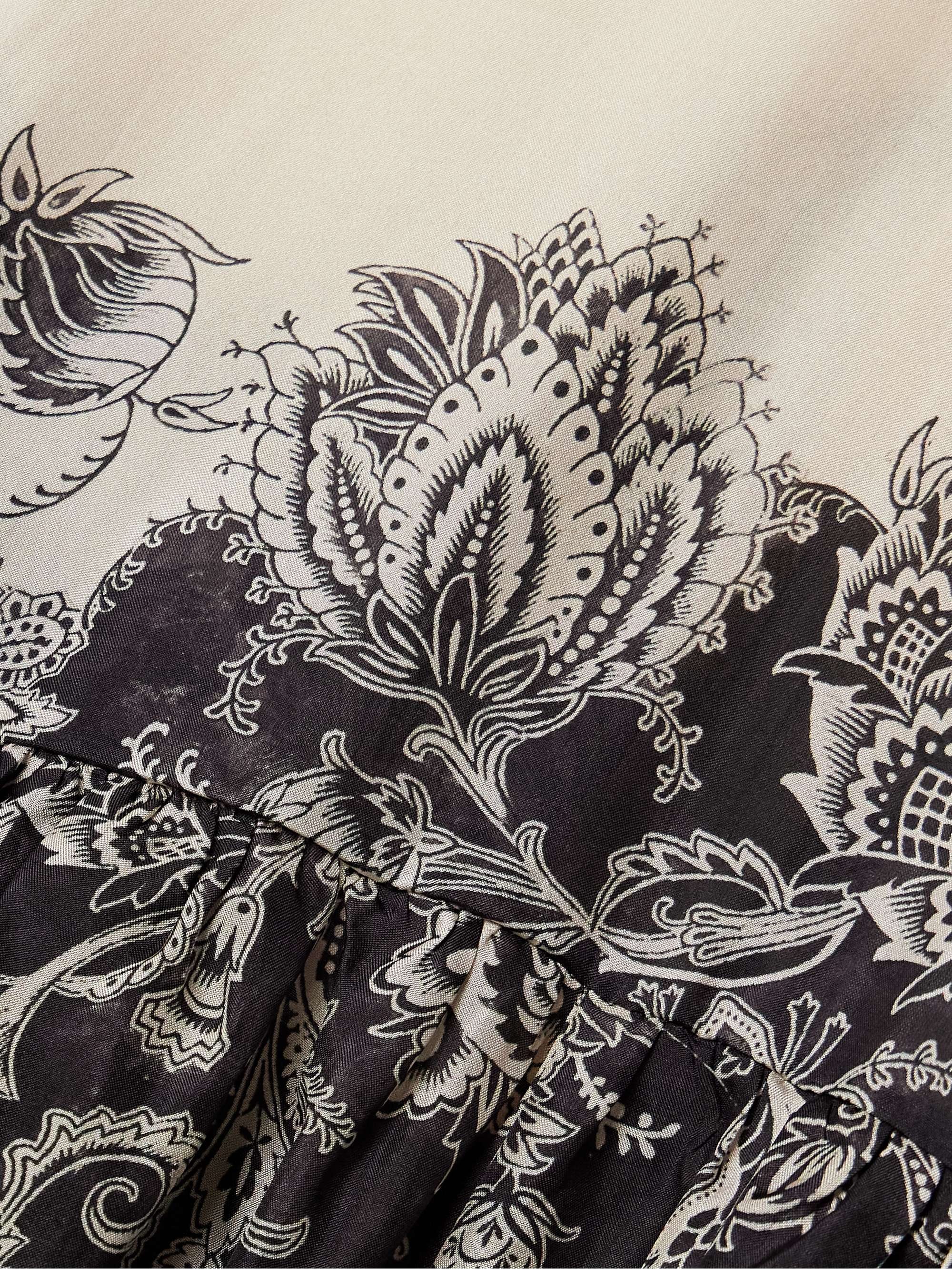 Rhiannon paisley-print silk maxi dress view