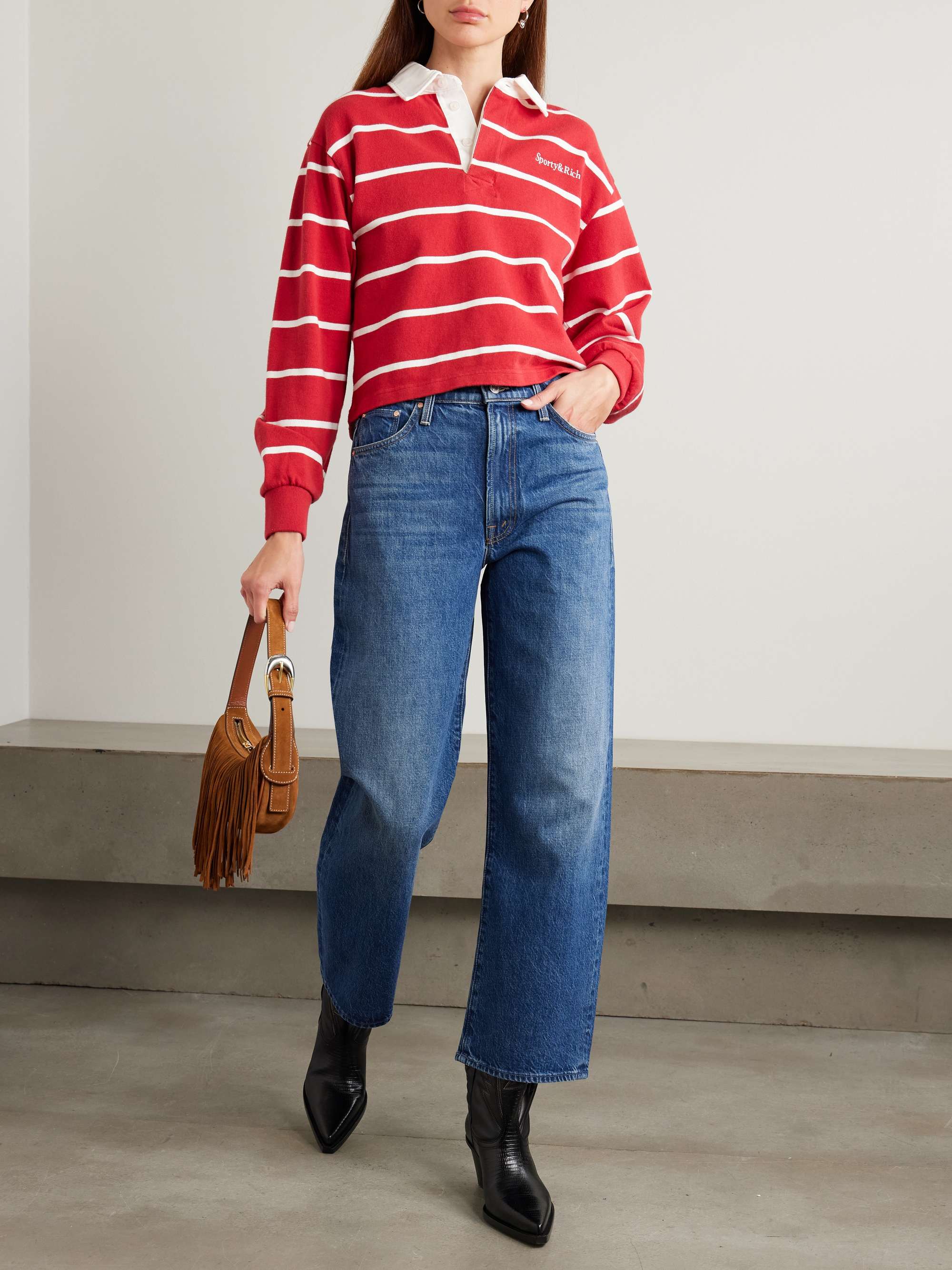 The Dodger Ankle high-rise straight-leg jeans view