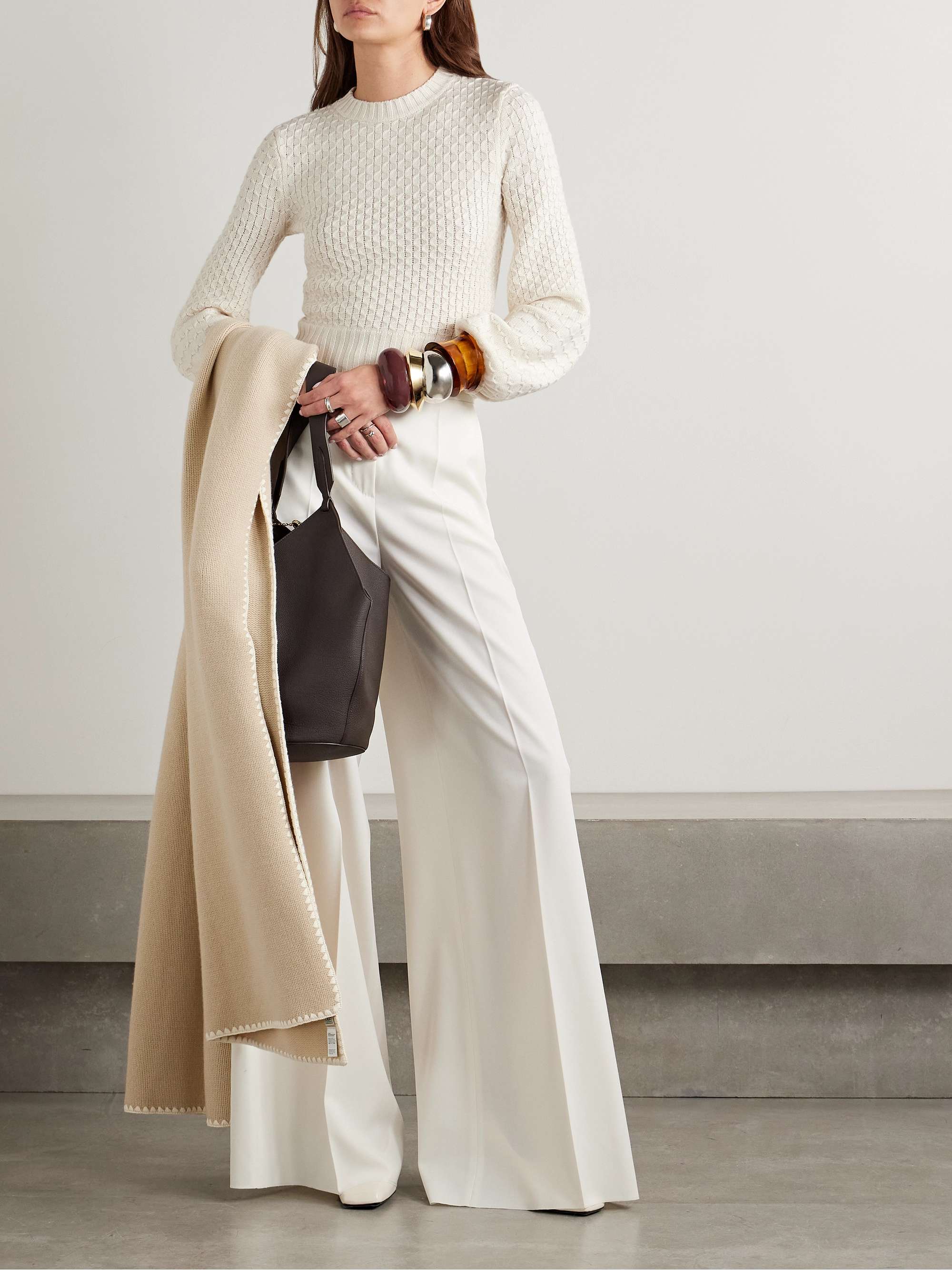 Elvira wool and cashmere-blend sweater view