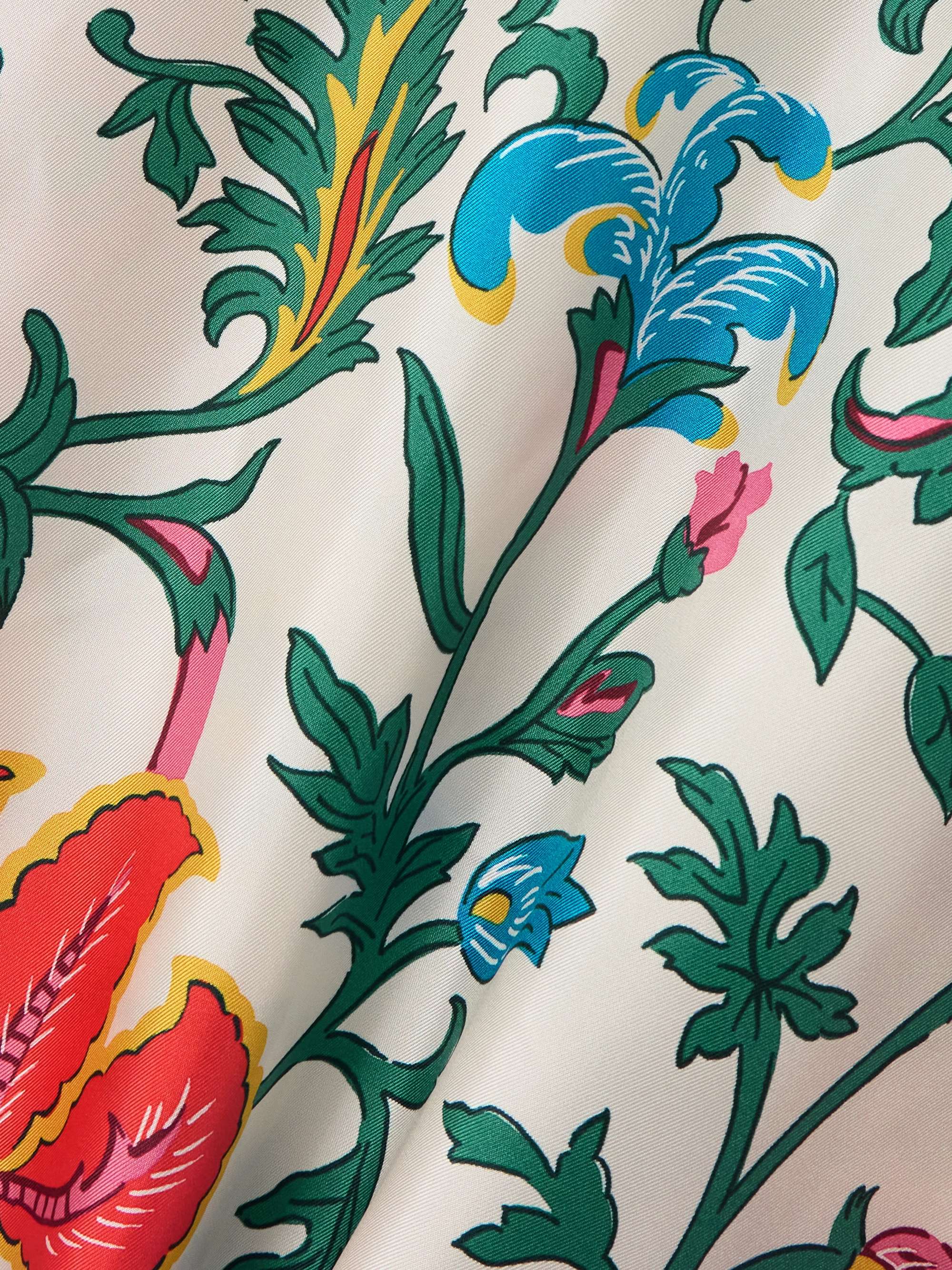 + Orlebar Brown Magnifico floral-print silk-twill midi dress view