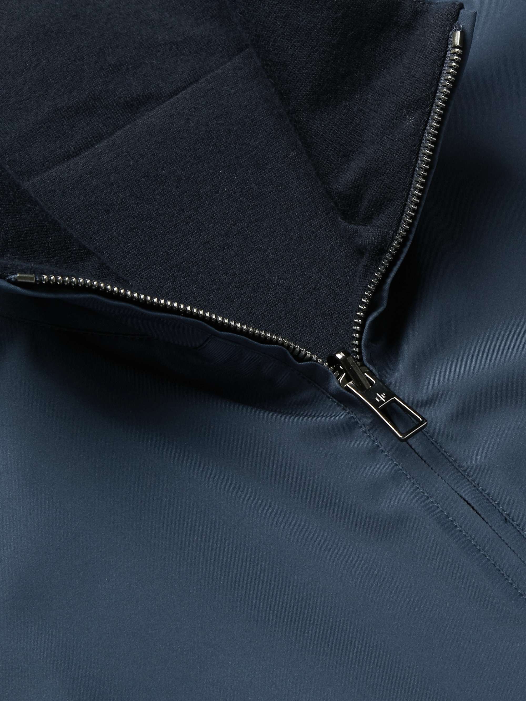 Reversible Windmate Storm System Shell and Cashmere Bomber Jacket view