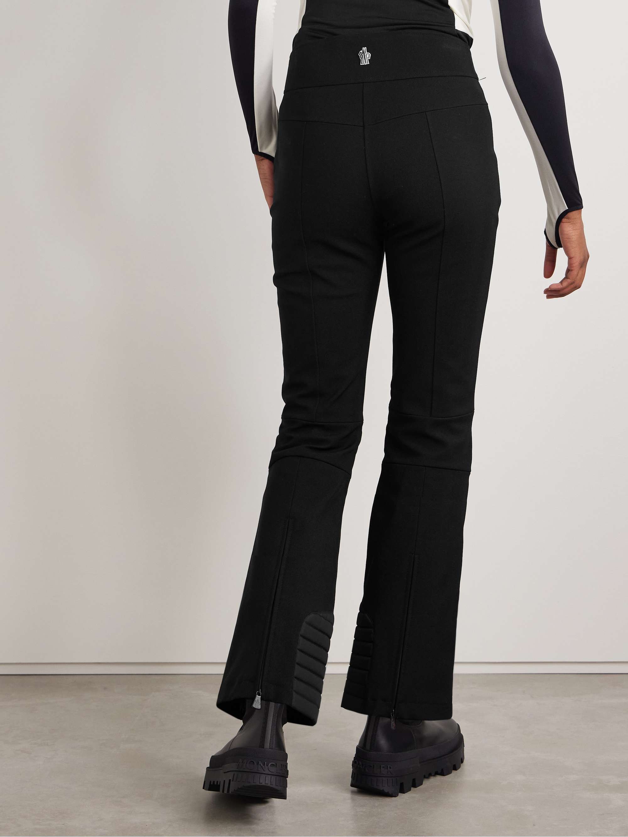 Stretch-twill bootcut ski pants view