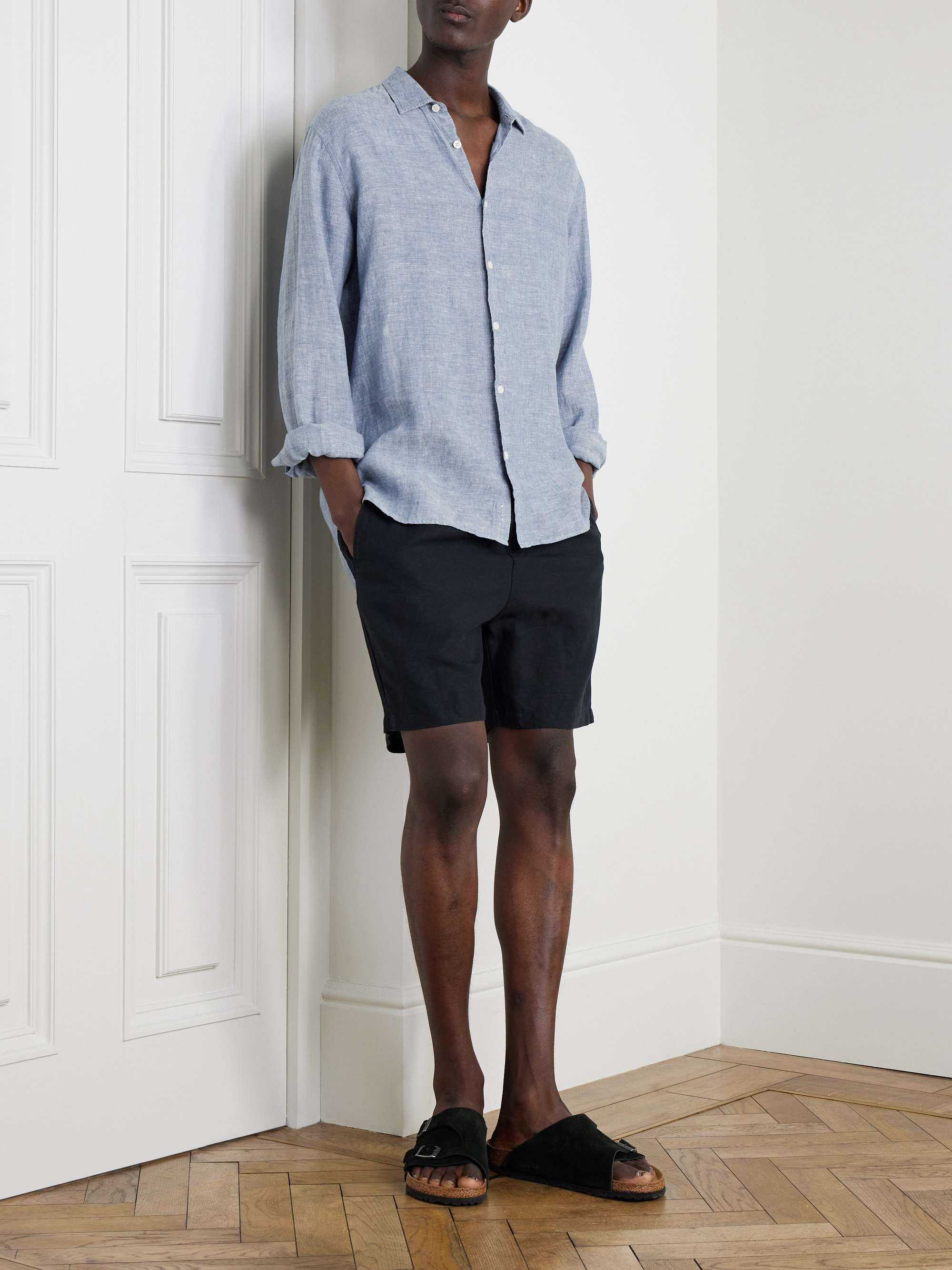 Justin Linen-Chambray Shirt view