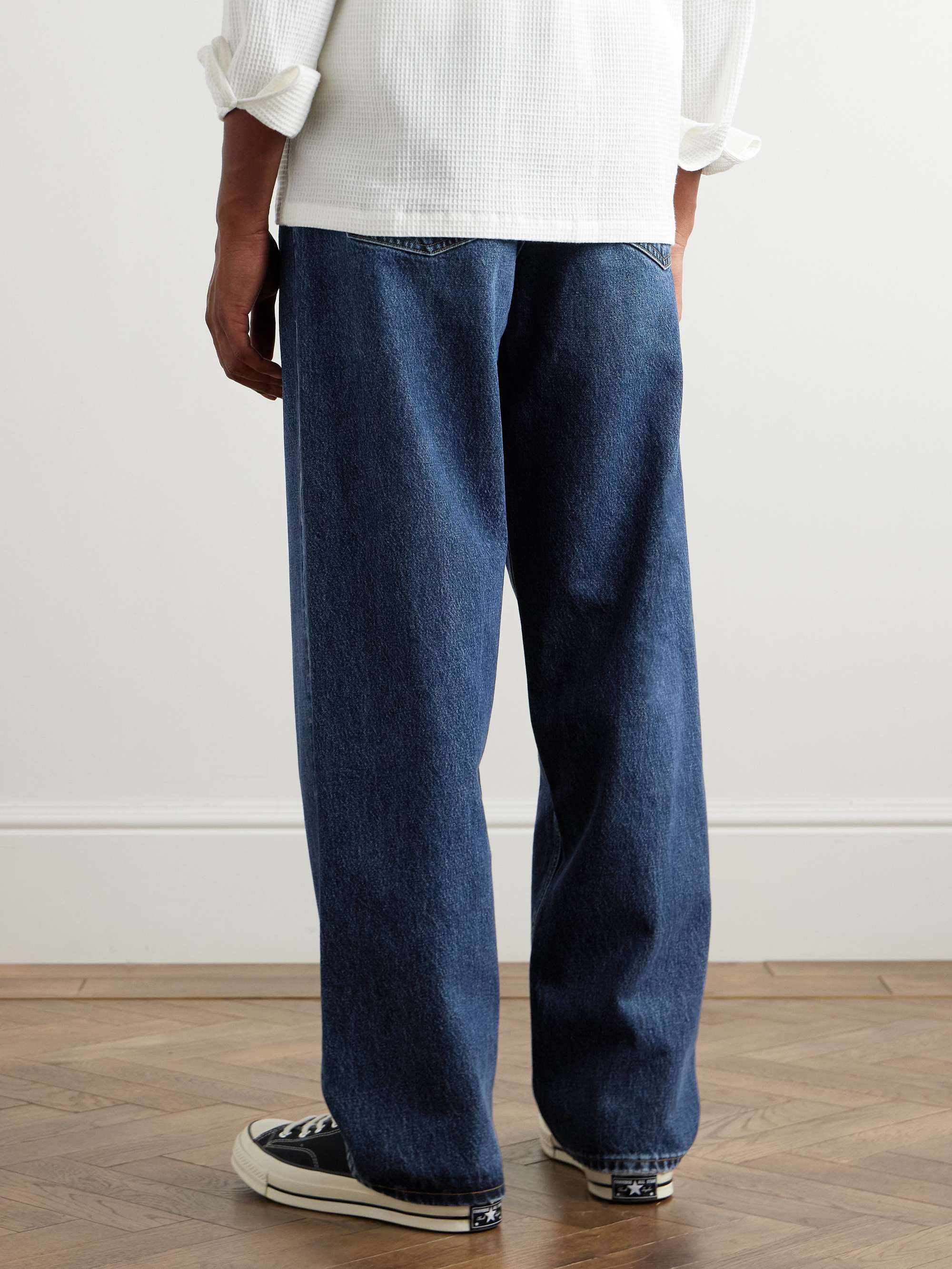 Fusion Straight-Leg Organic Jeans view