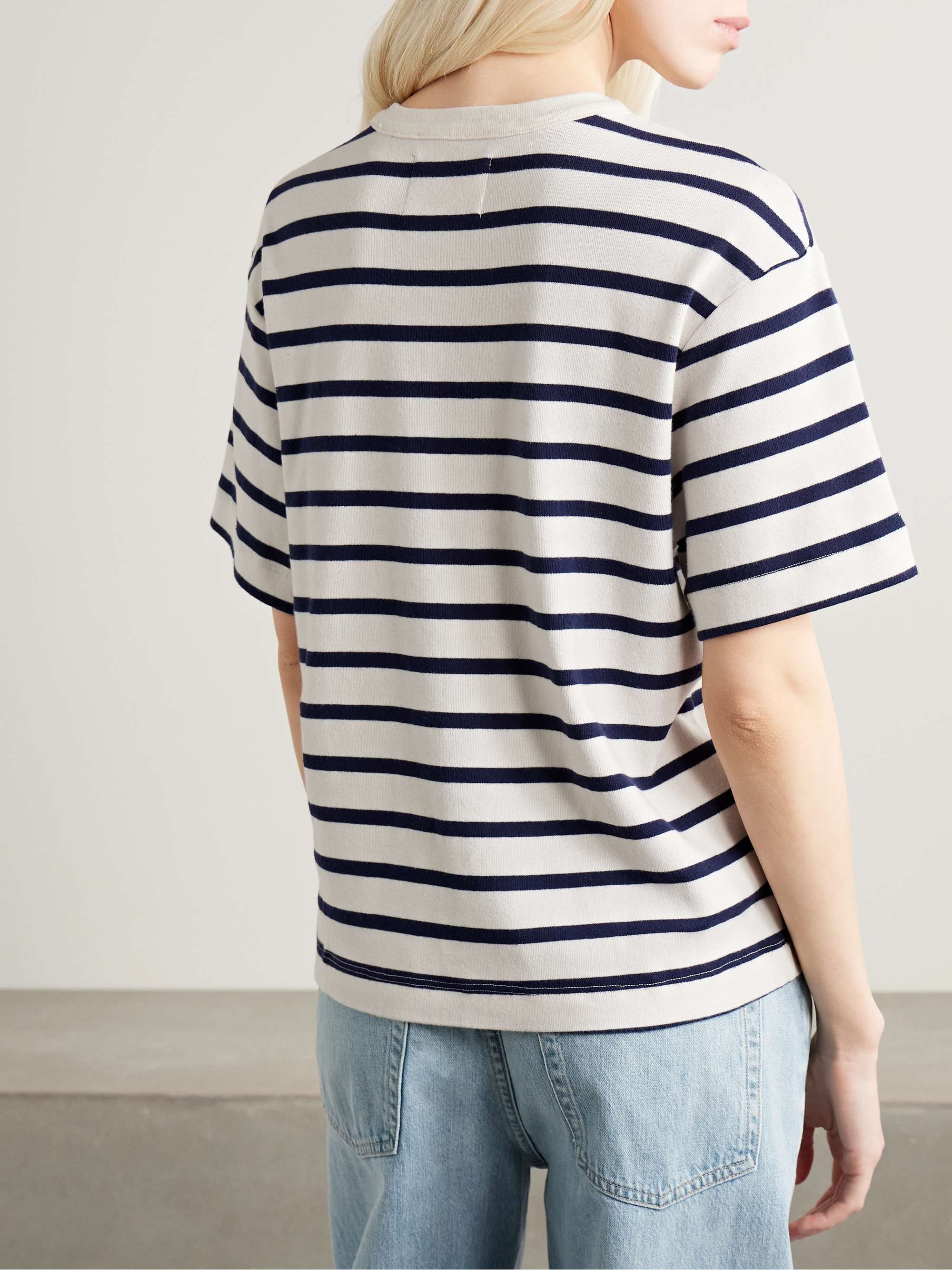 Goldie striped cotton-blend jersey T-Shirt view