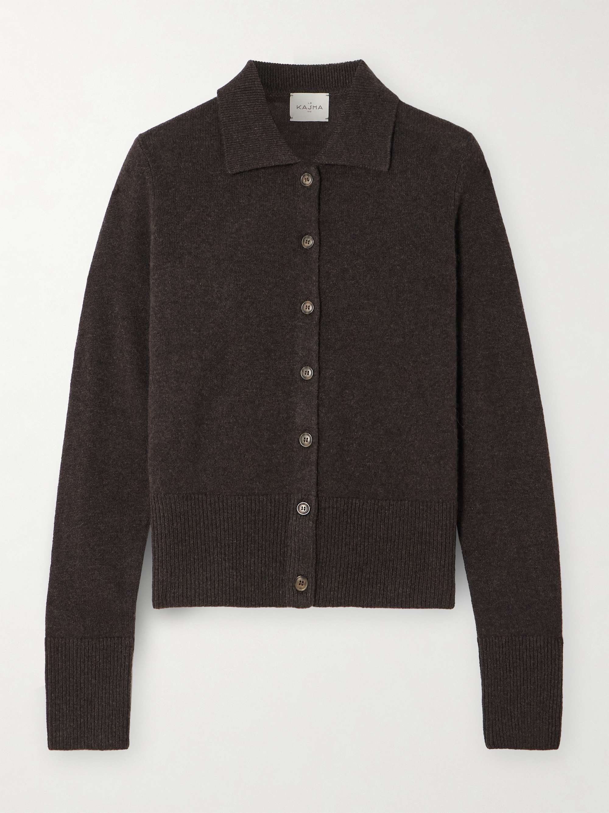 Fraga organic cashmere cardigan view