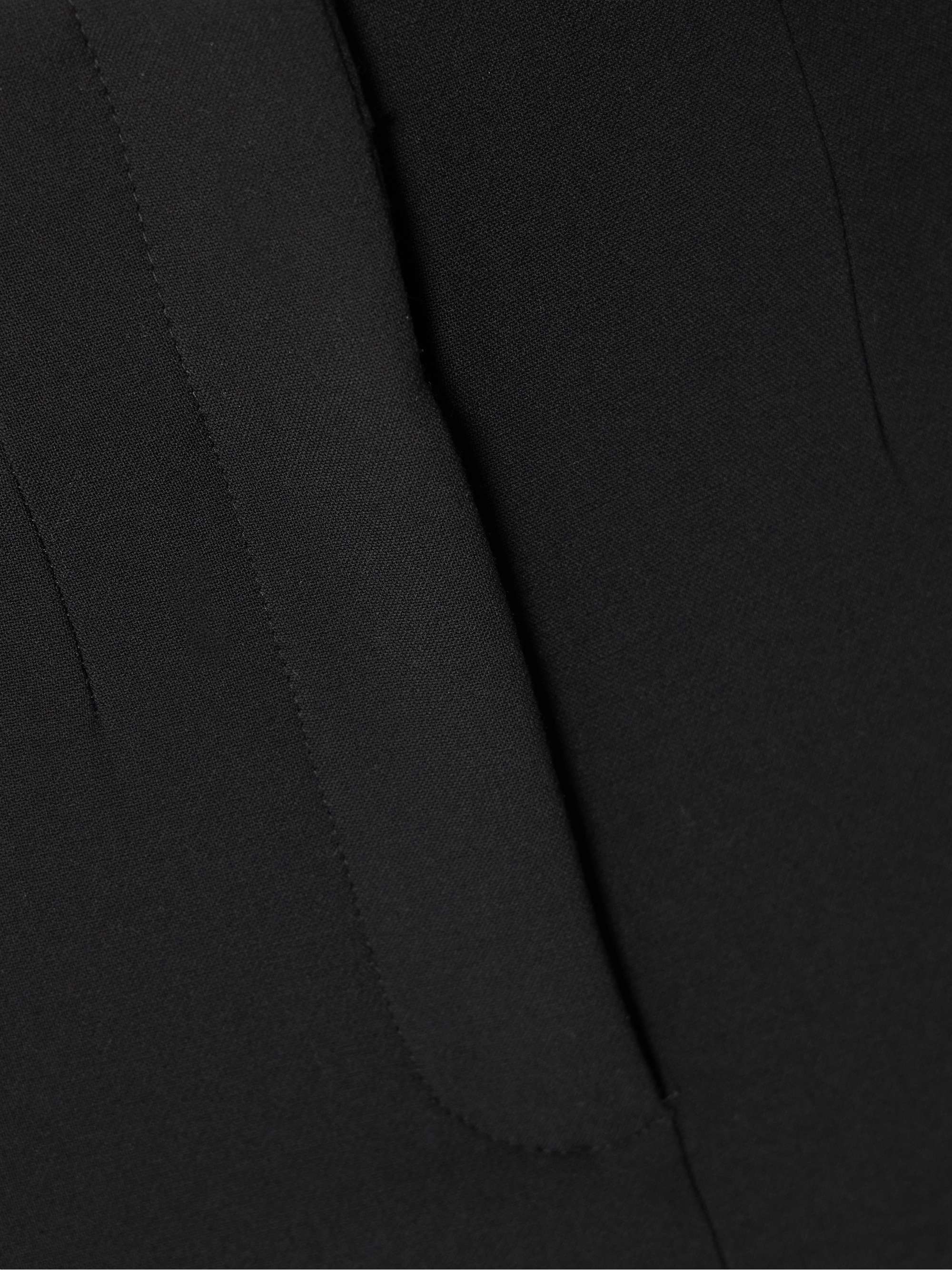 Stila cropped crepe straight-leg pants view