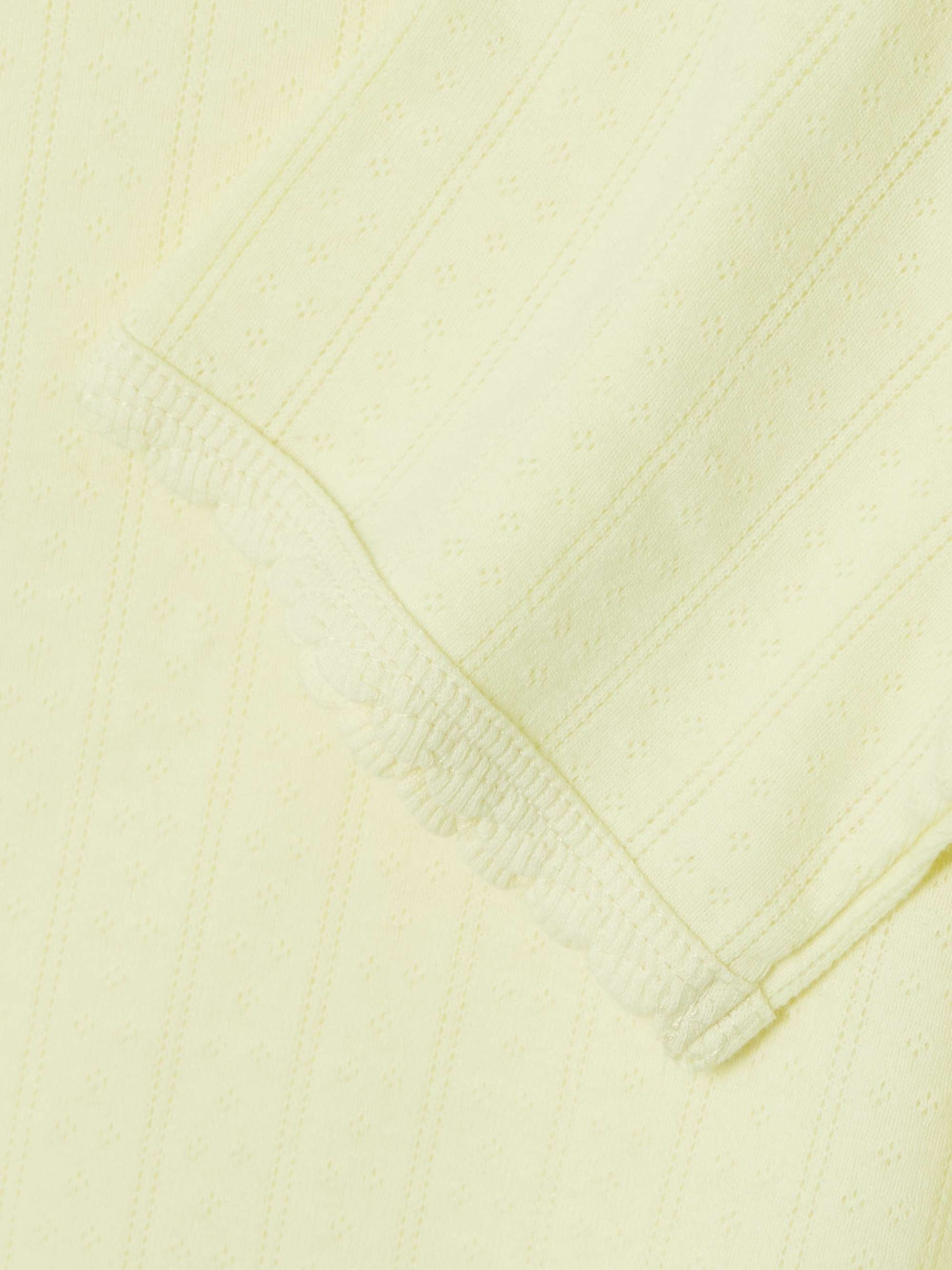 Pointelle-knit cotton T-shirt view