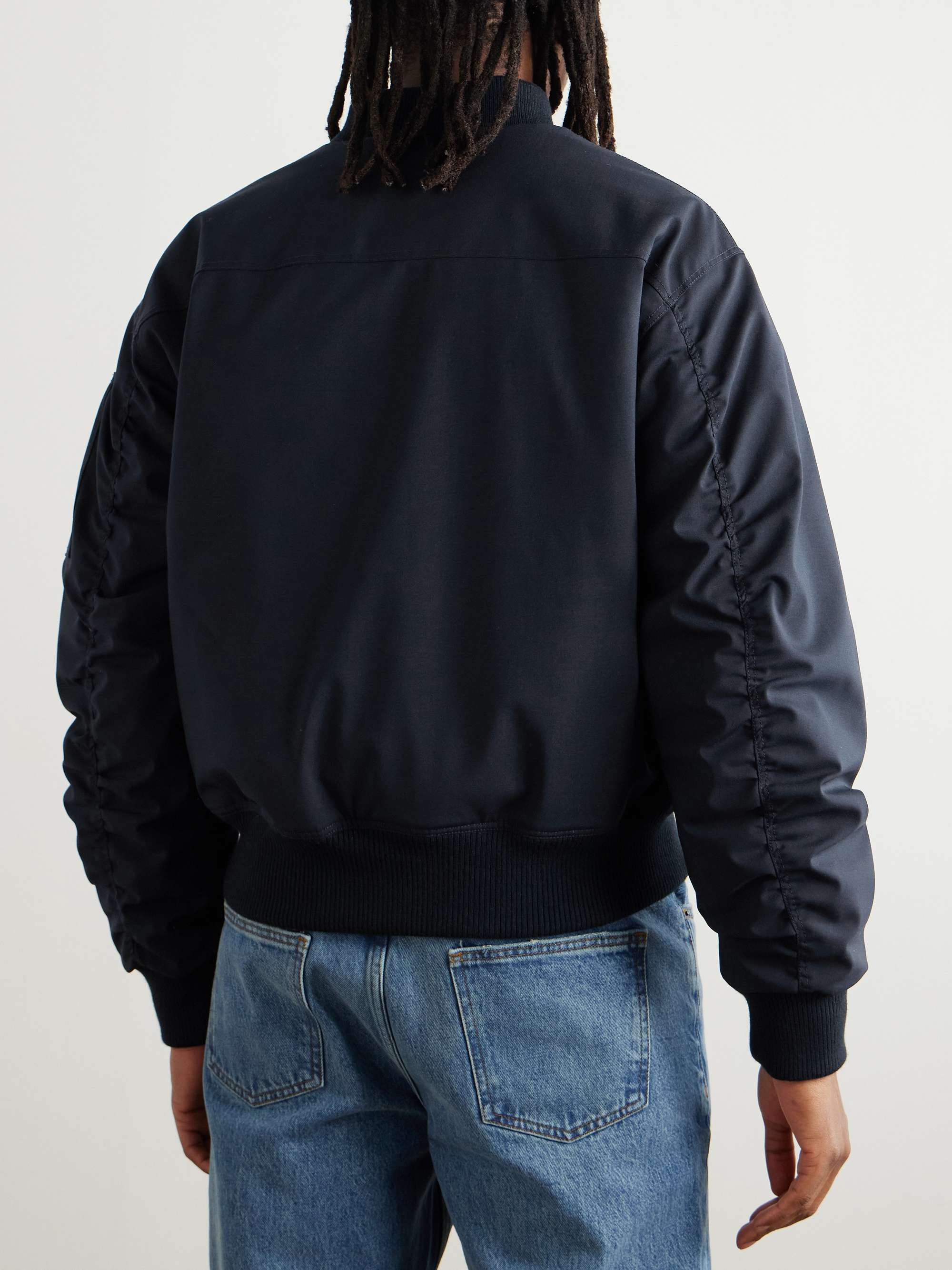 Javier Padded Woven Bomber Jacket view