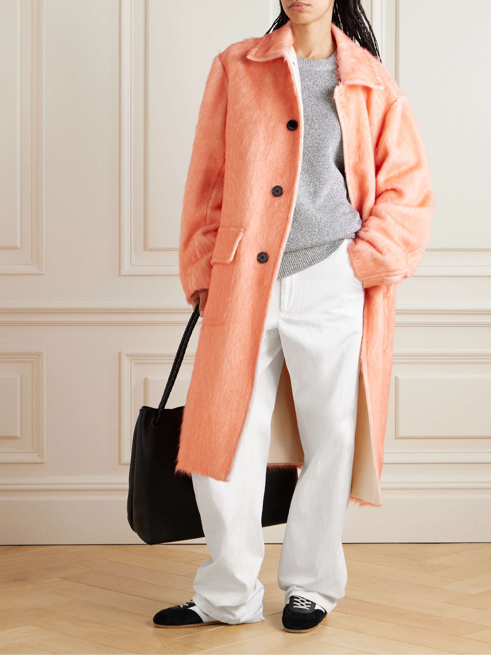 Cotton-sateen pants view