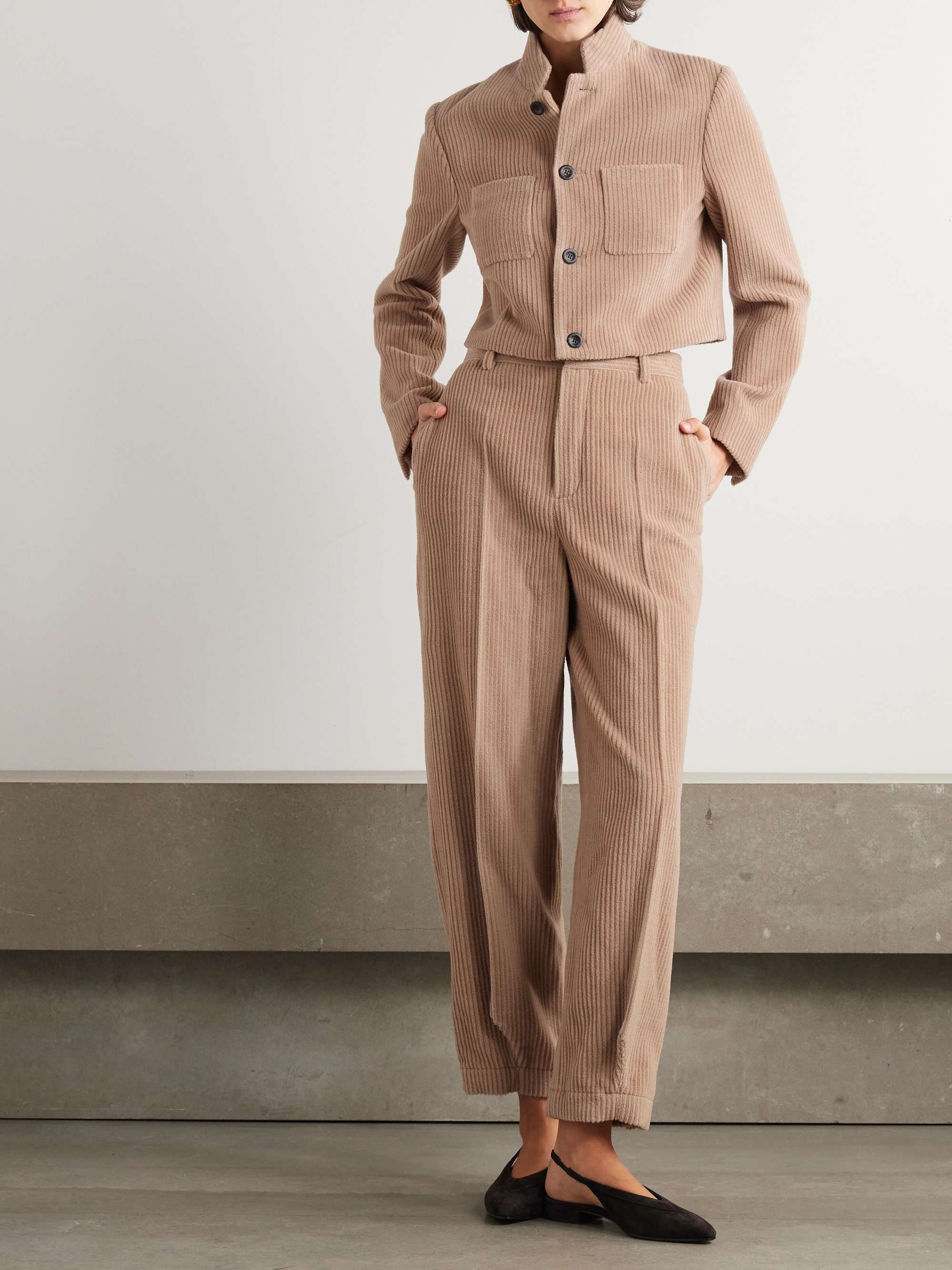 Cashmere-corduroy jacket view