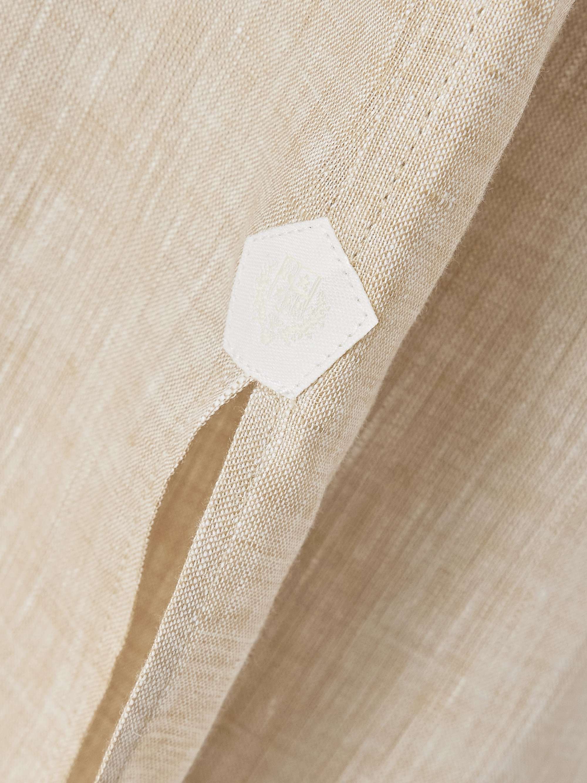 Lora linen midi dress view