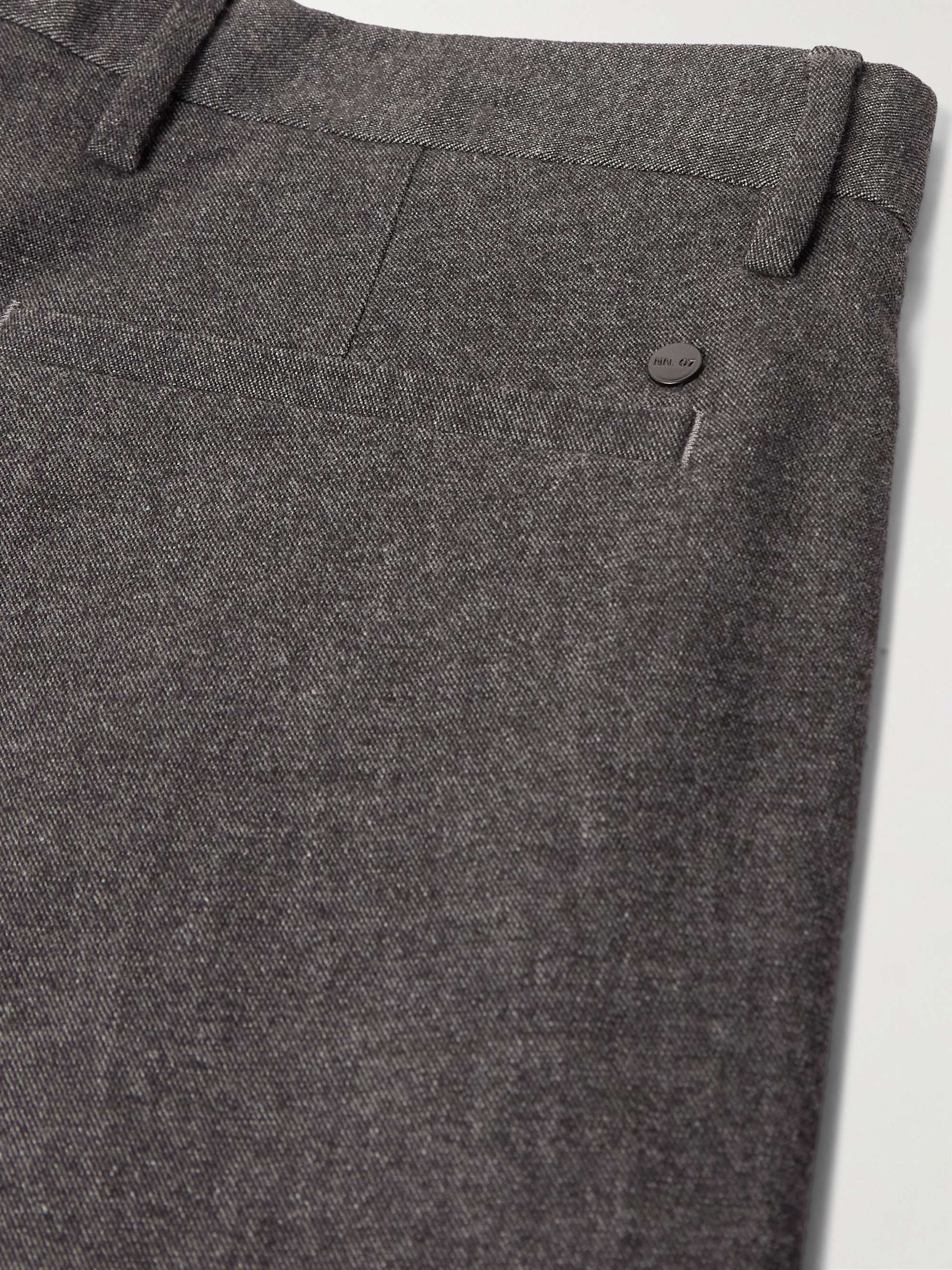 Theo 1067 Straight-Leg Stretch-Cotton Trousers view