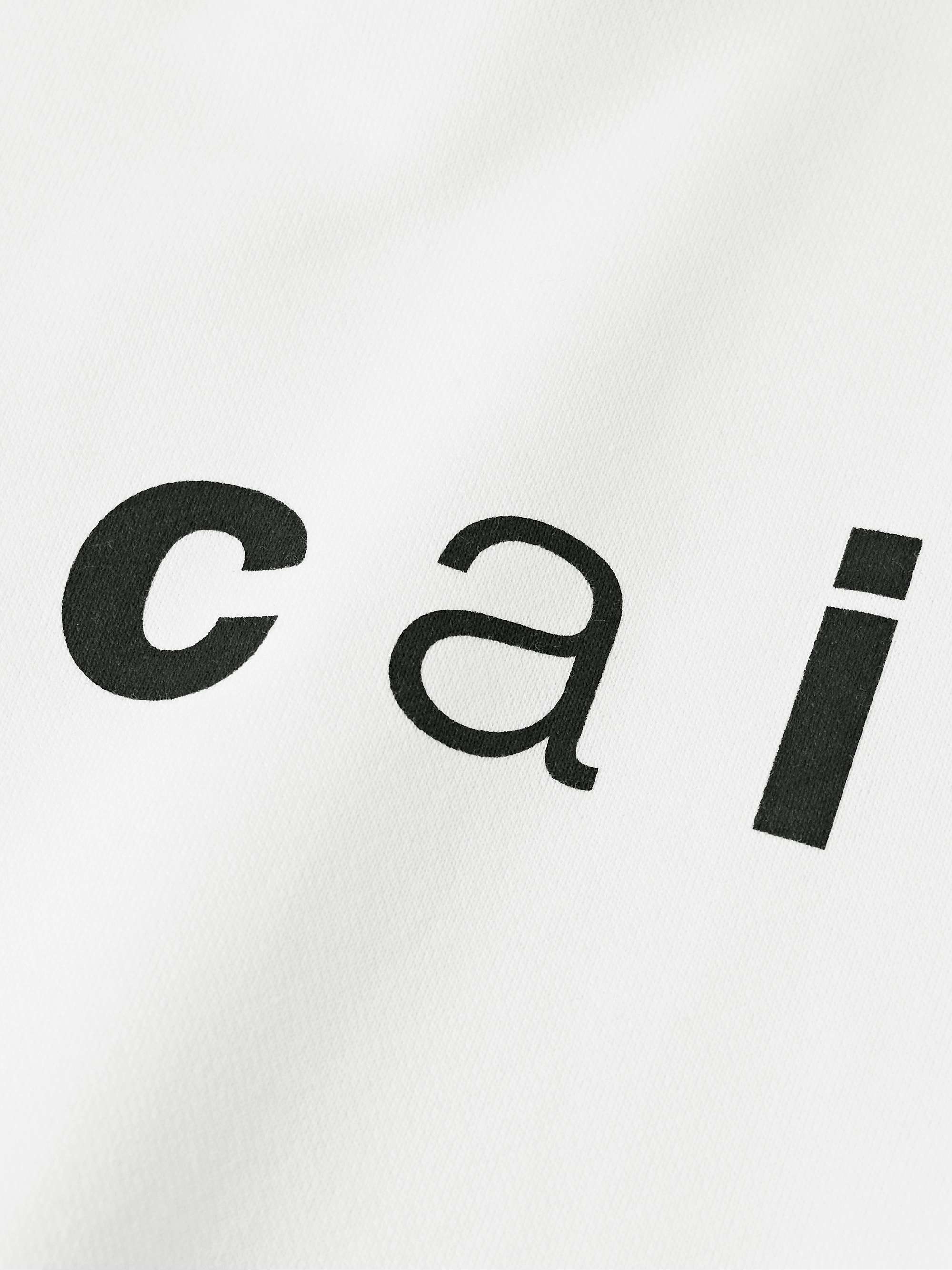 + WTAPS® Logo-Print Cotton-Jersey Sweatshirt view