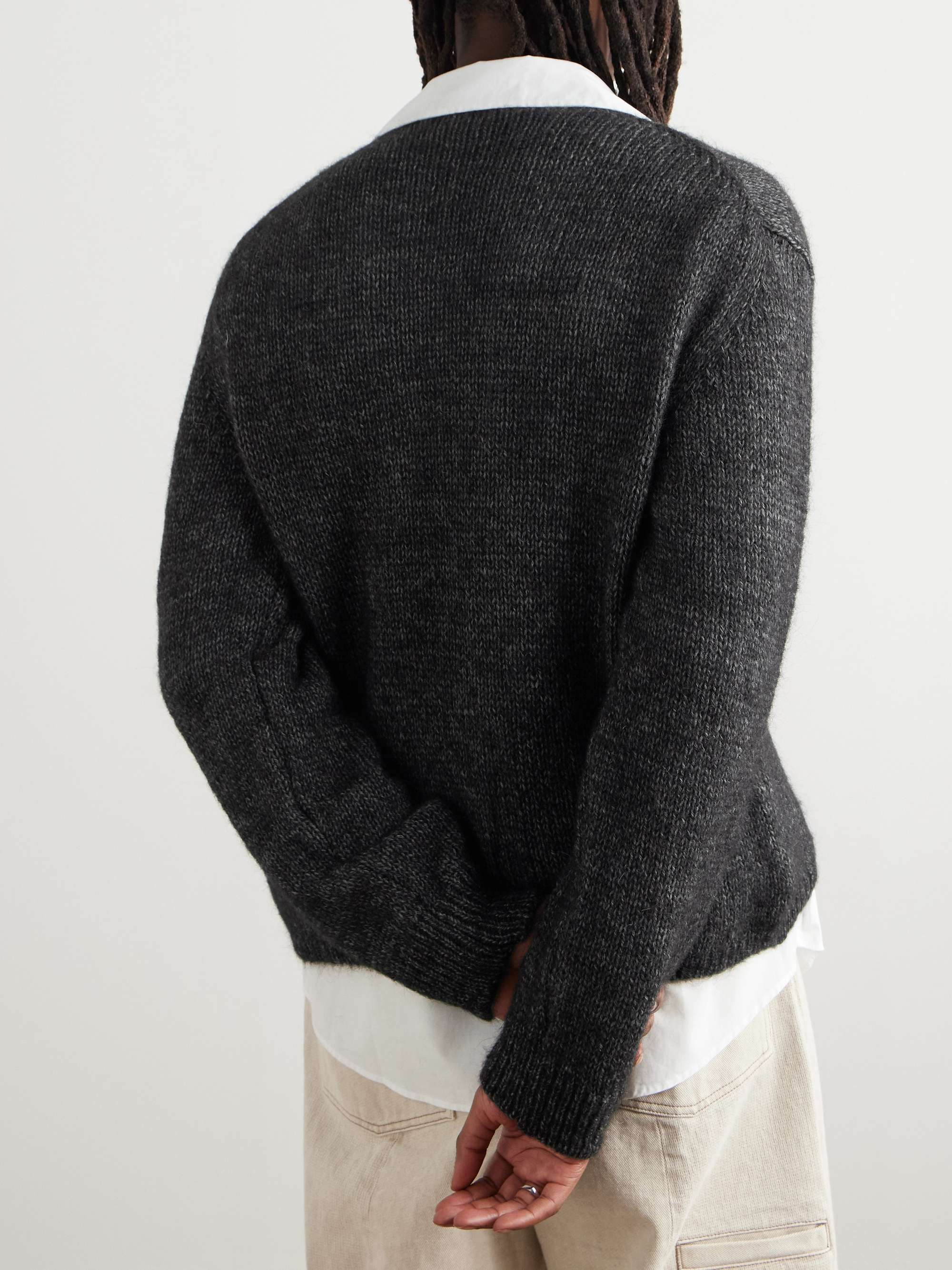 Academy Alpaca and Wool-Blend Cardigan view