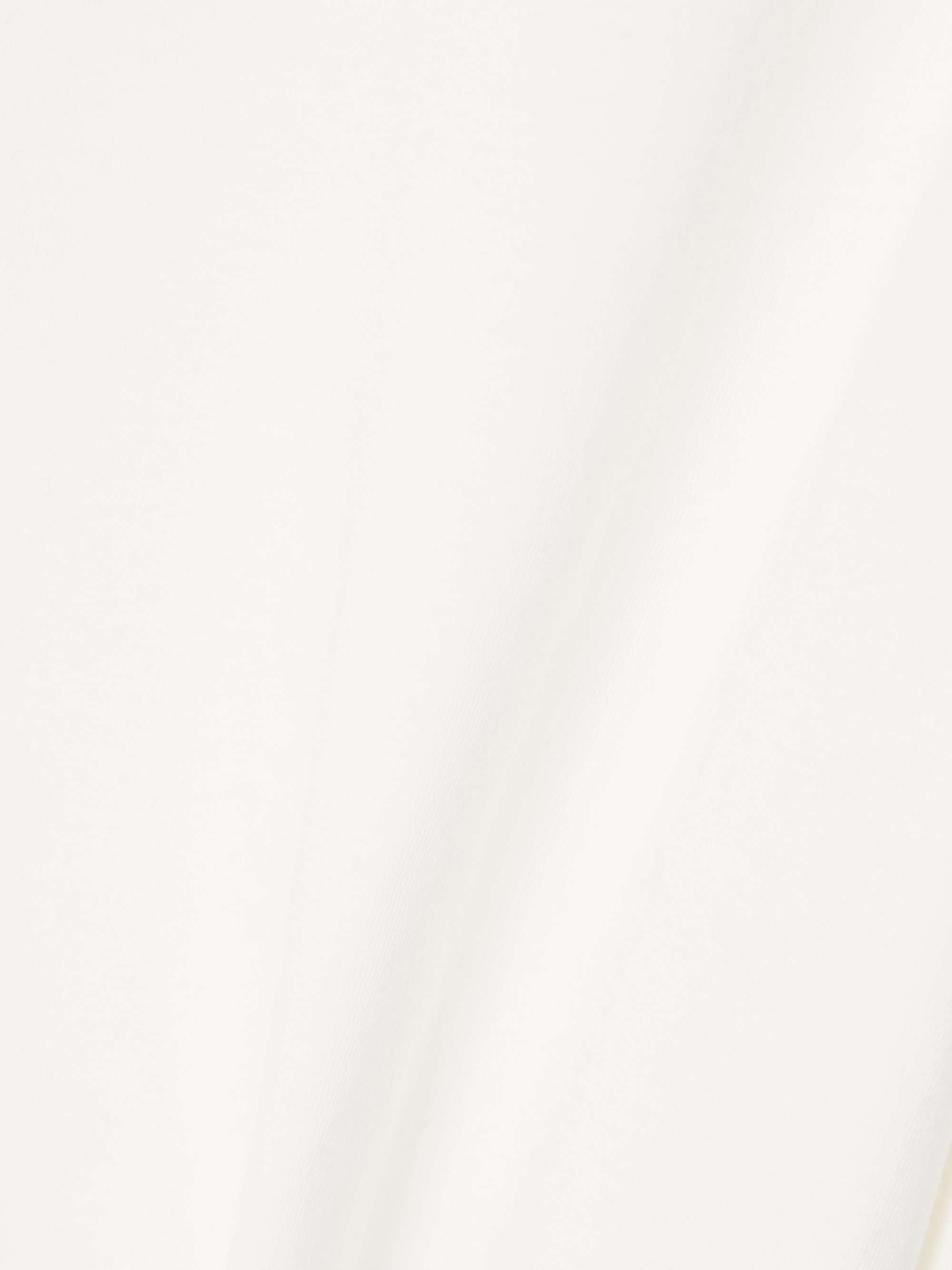 Cotton and linen-blend jersey top view