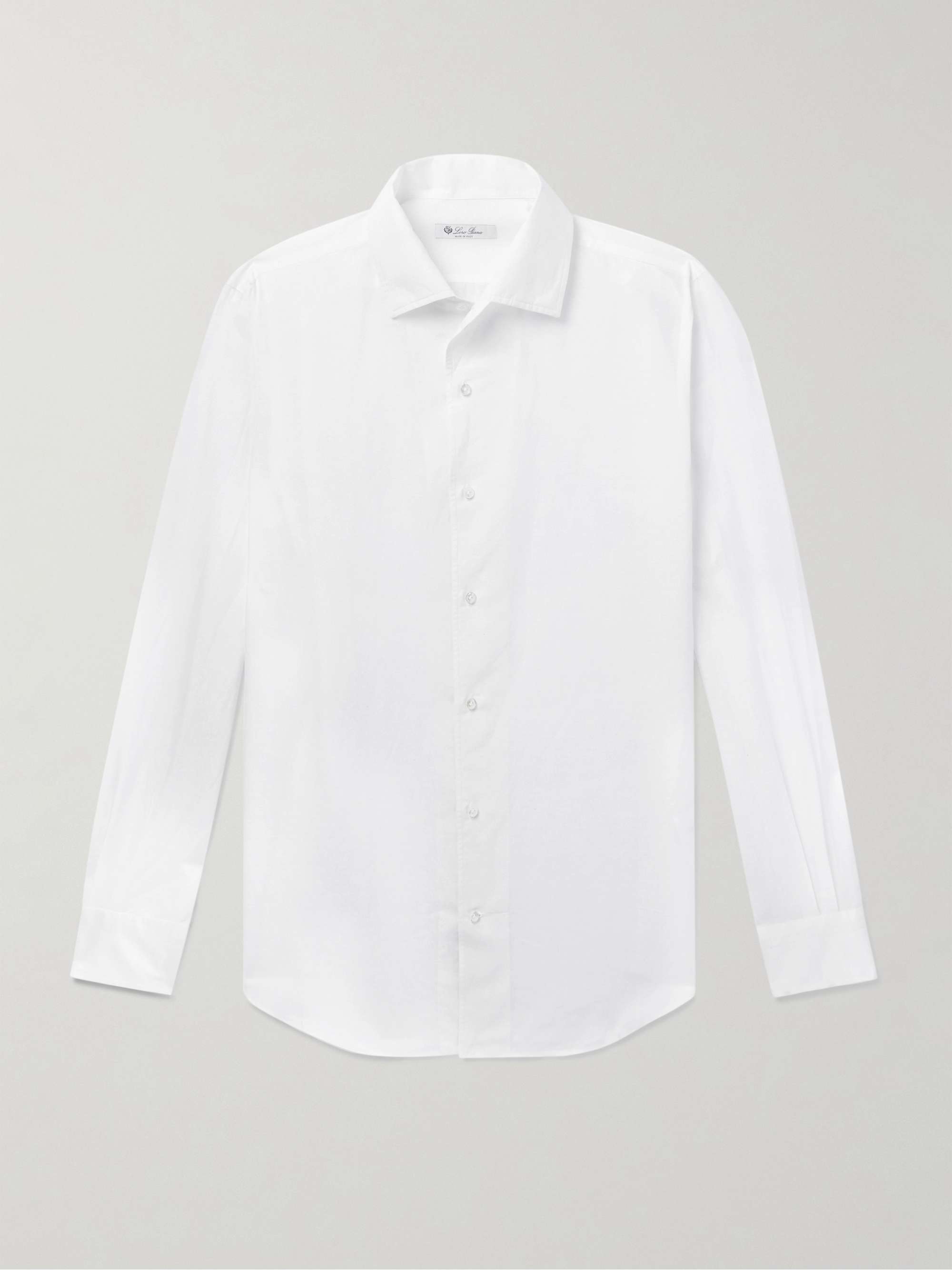 André Linen and Cotton-Blend Shirt view
