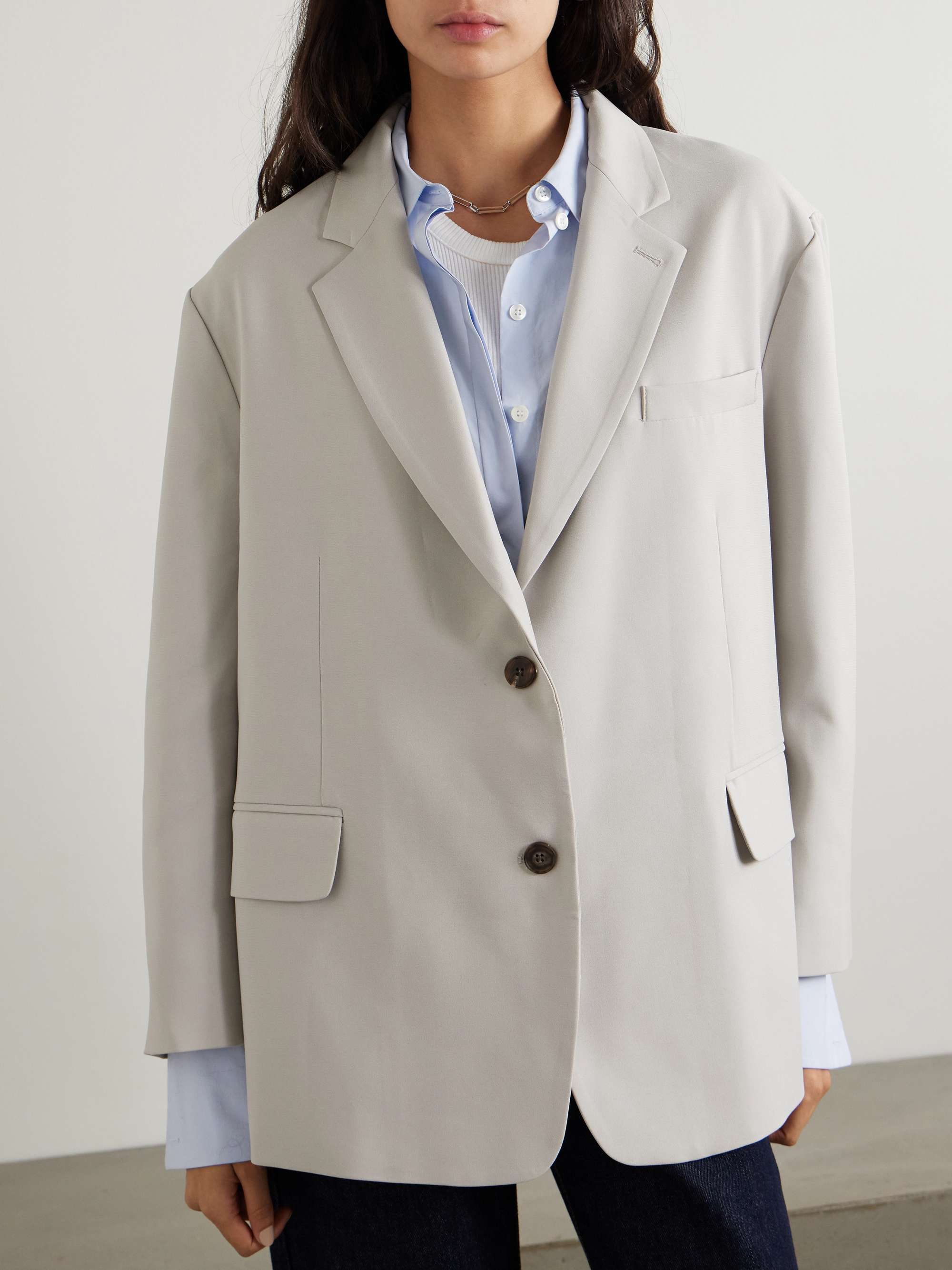 Bea oversized cady blazer view