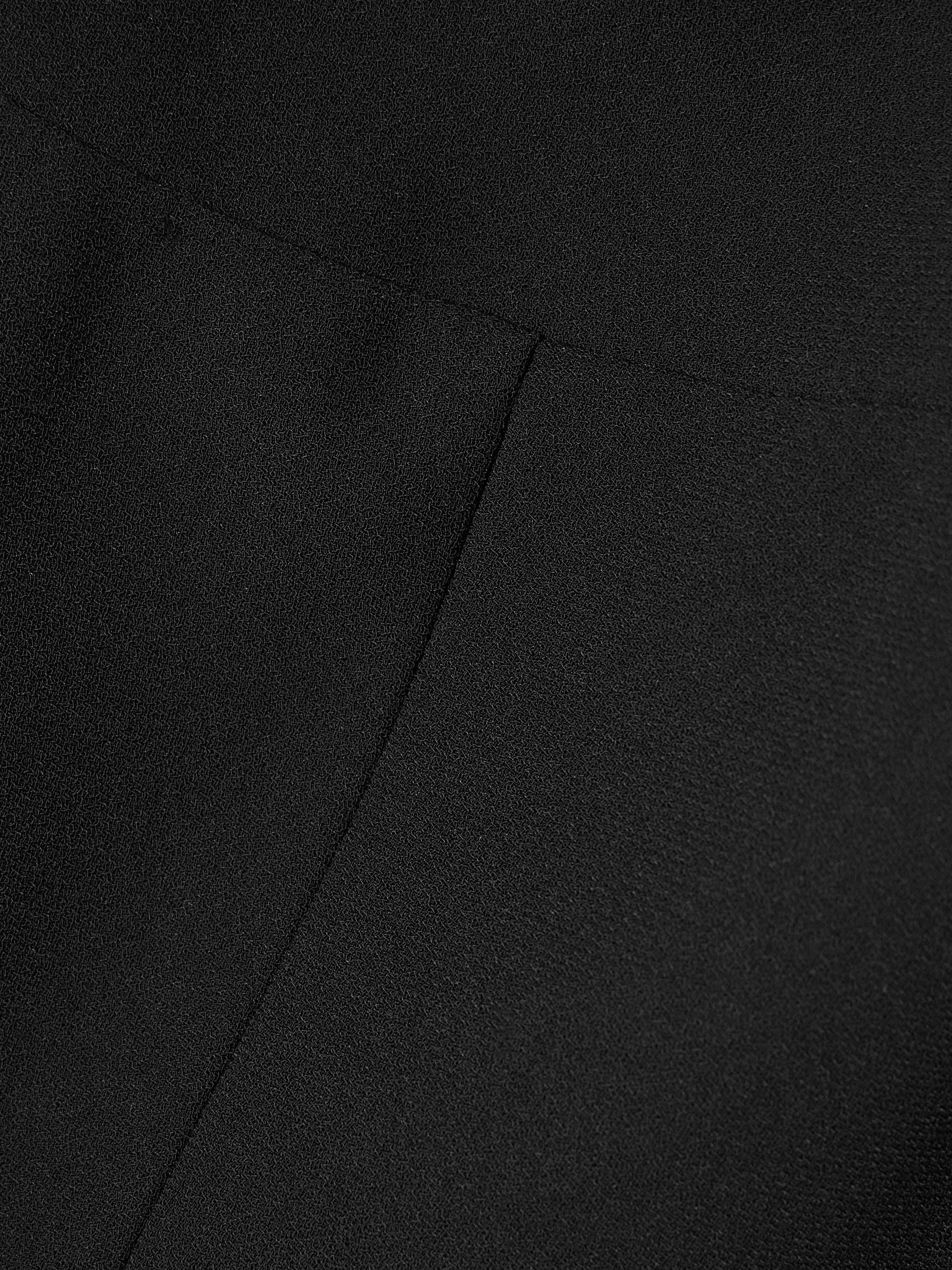 Alessa open-back crepe mini dress view