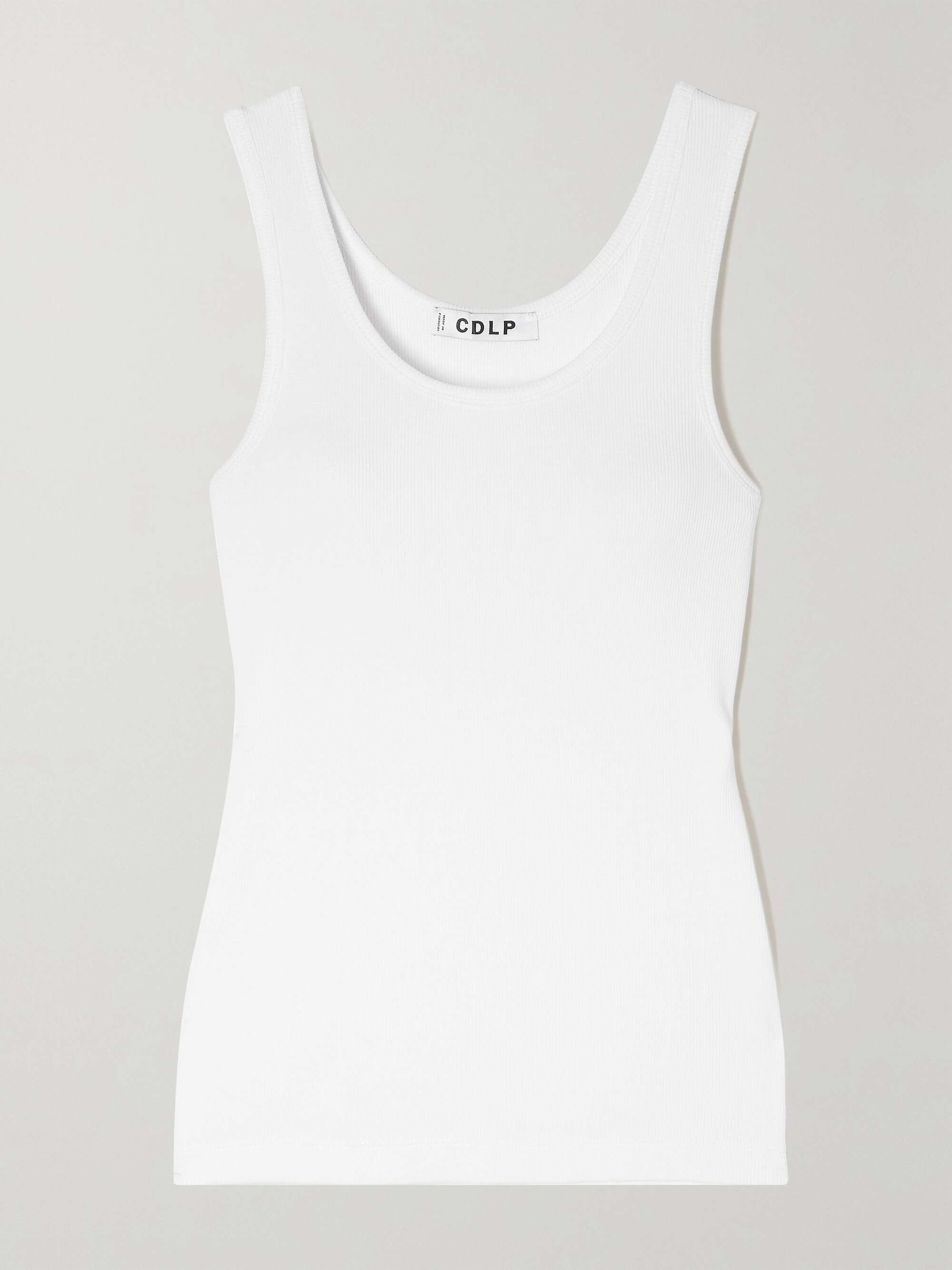 + NET SUSTAIN ribbed TENCEL Lyocell-blend tank view