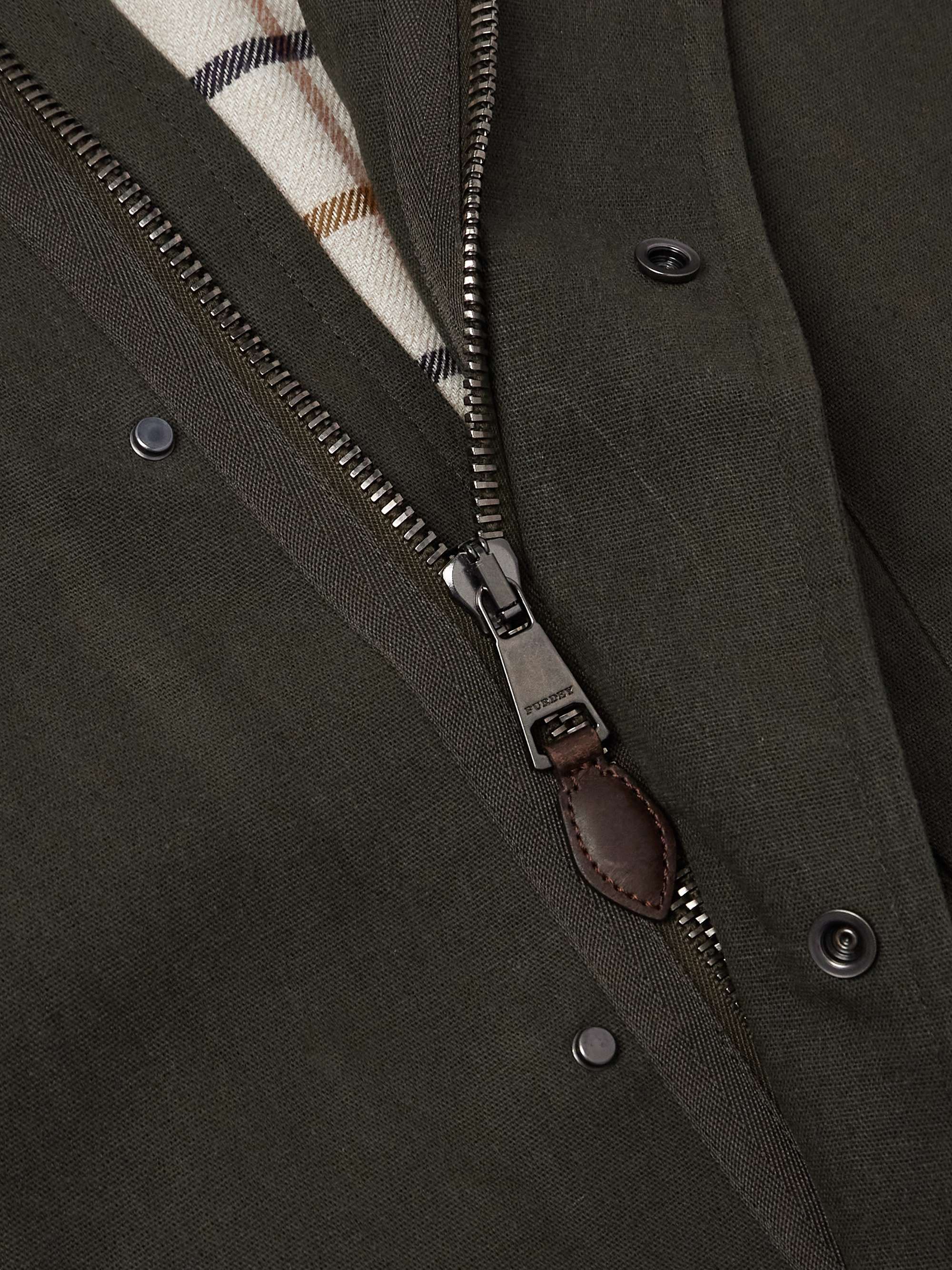Range Cotton and Linen-Blend Parka view