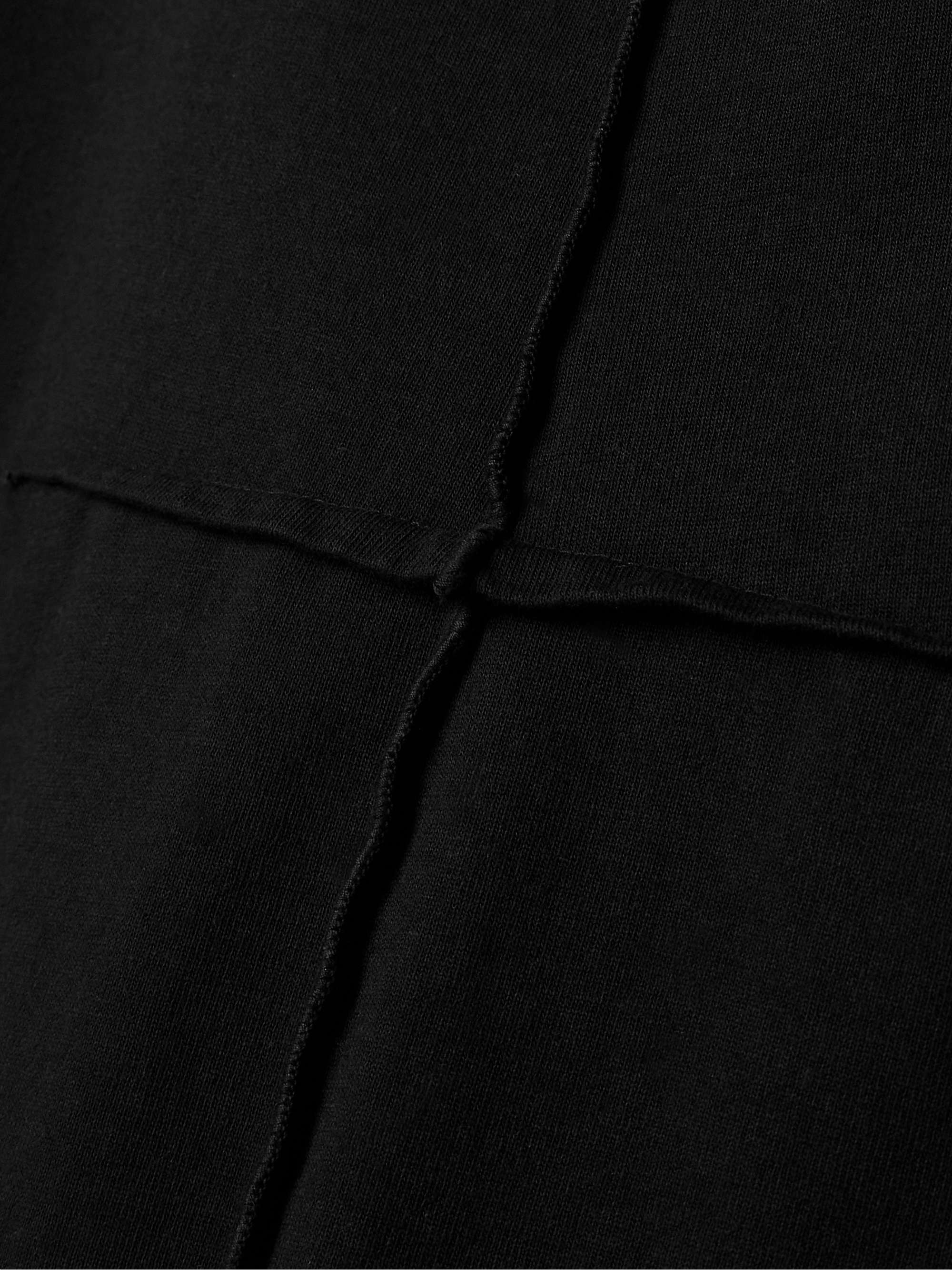 Hal paneled cotton-jersey midi dress view
