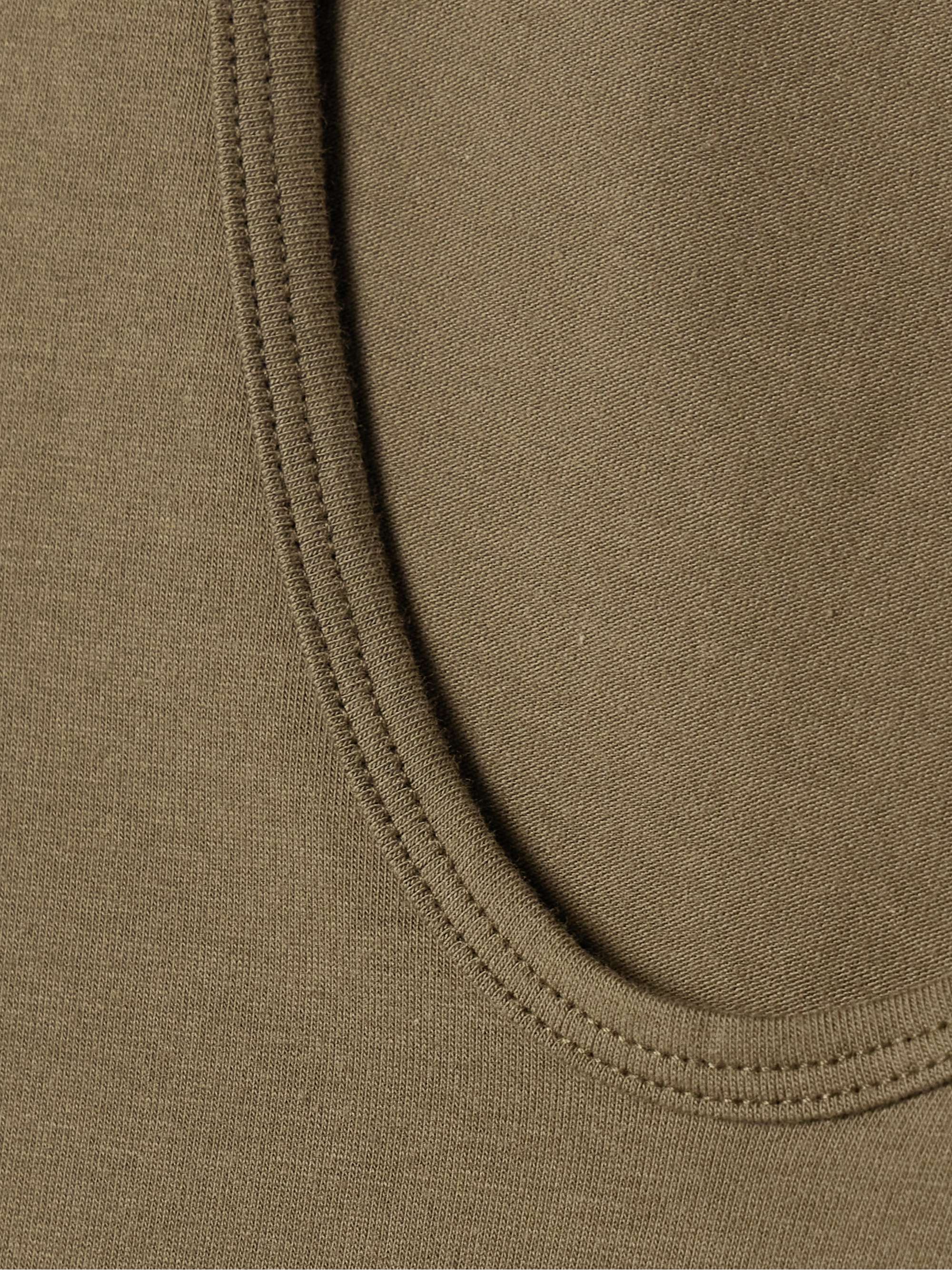 Organic cotton-blend jersey tank view