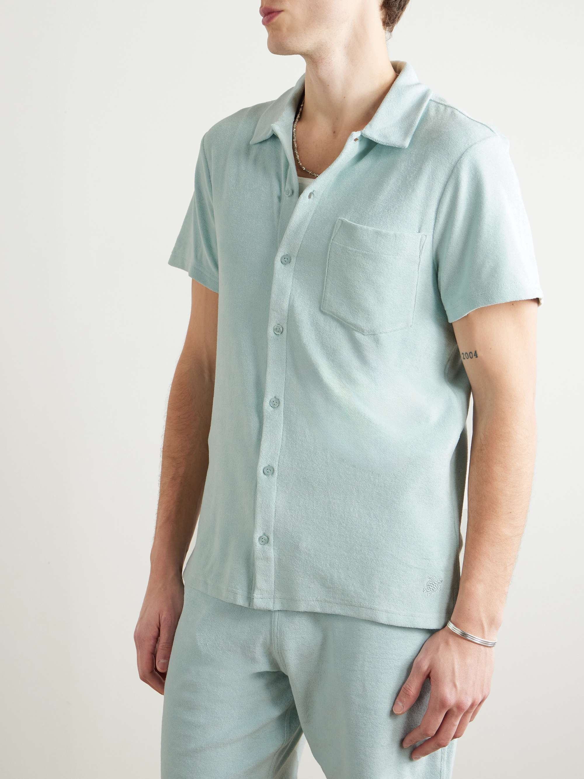 Charli Organic Cotton-Blend Terry Shirt view