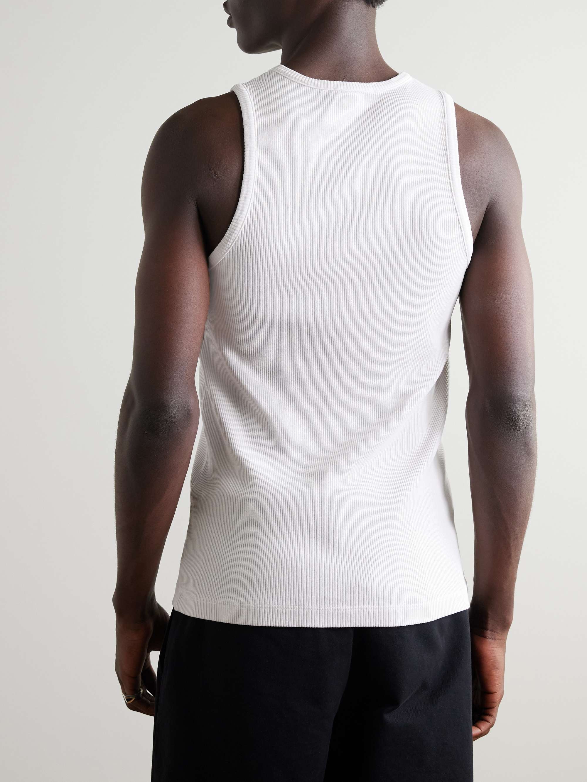 Viggo Ribbed Stretch Organic Cotton and TENCEL™ Lyocell-Blend Tank Top view