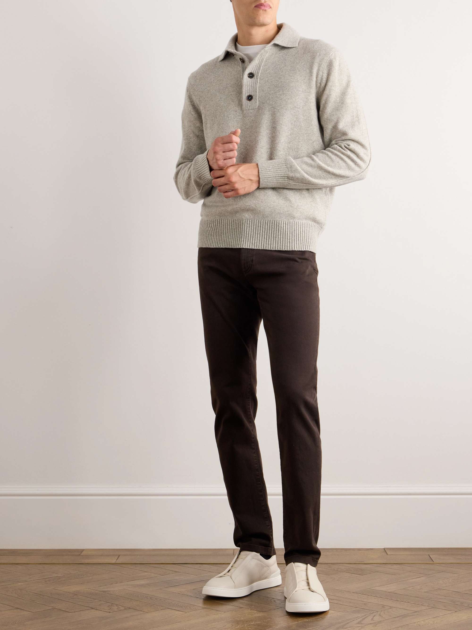 Roccia Cotton-Blend Trousers view