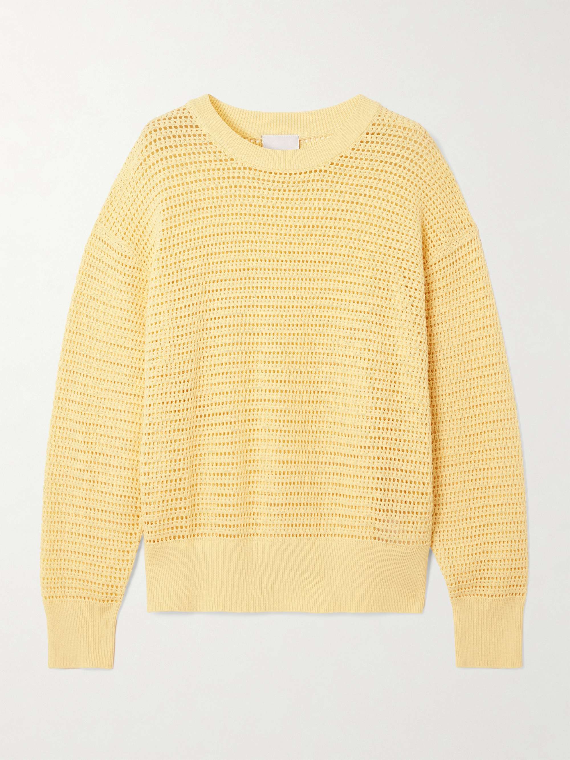 Kershaw open-knit cotton sweater view