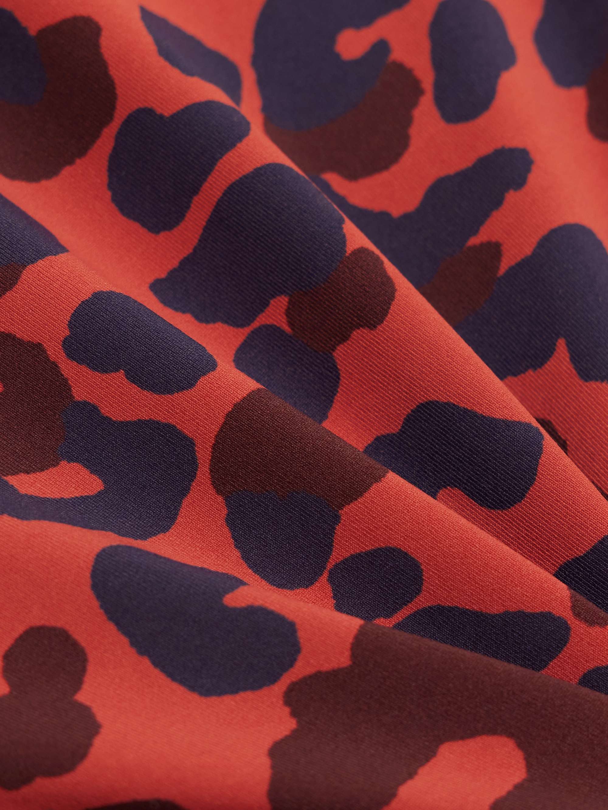 Coquillage Posidonia strapless printed swimsuit view