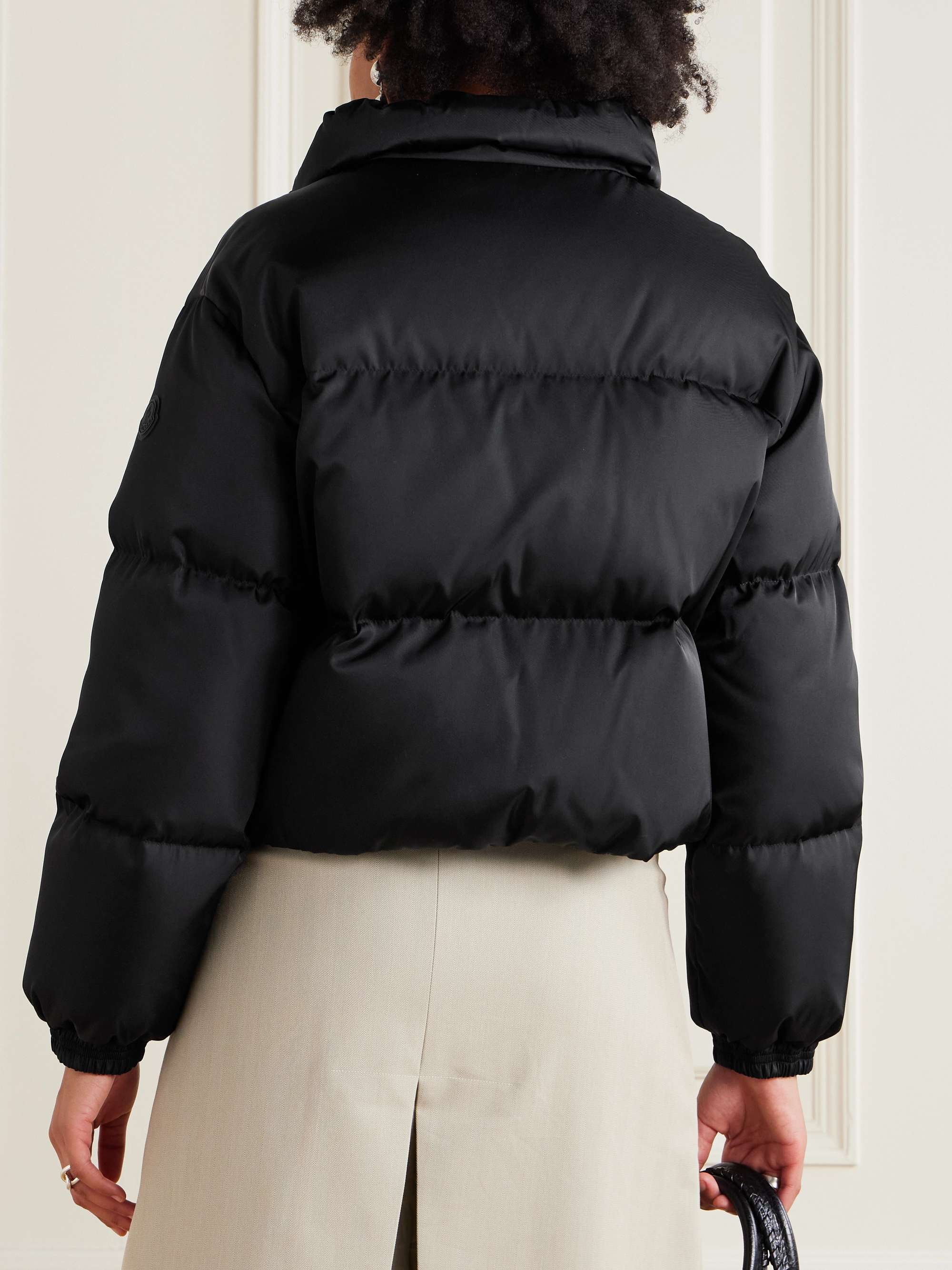 Vissec quilted drill down jacket view