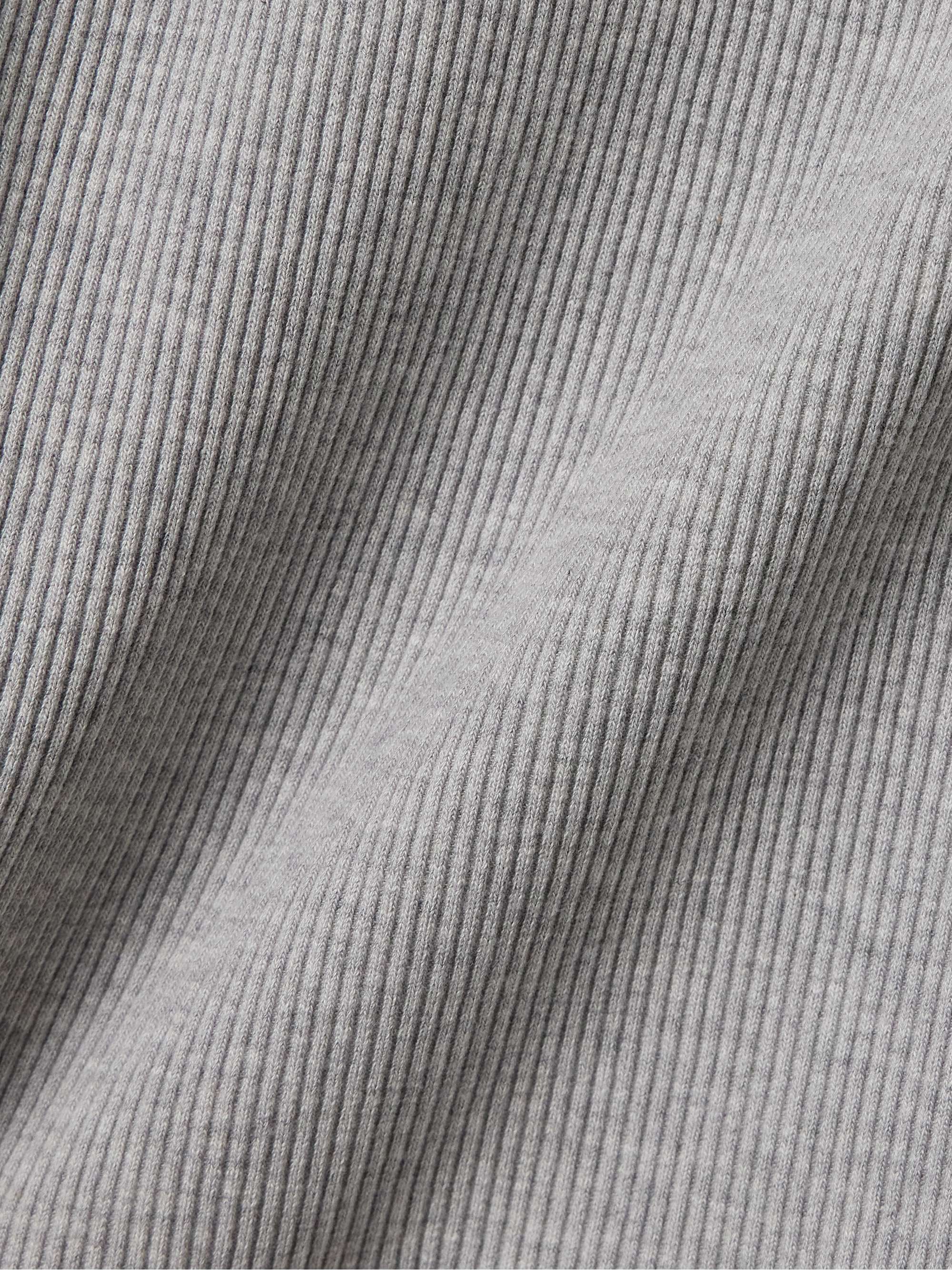 Rayne ribbed stretch organic cotton and Lyocell-blend jersey tank view