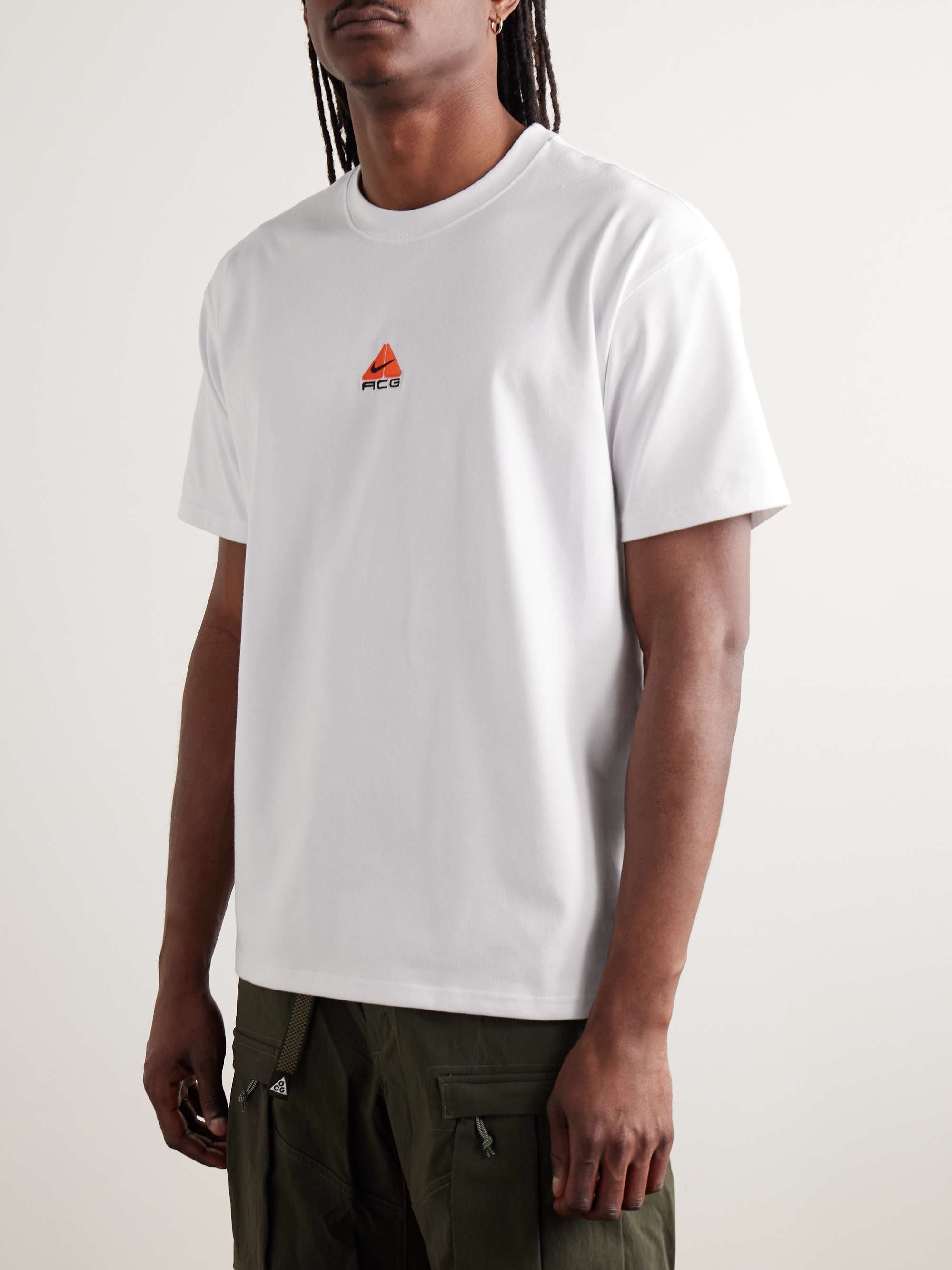 ACG Logo-Embroidered Dri-FIT T-Shirt view