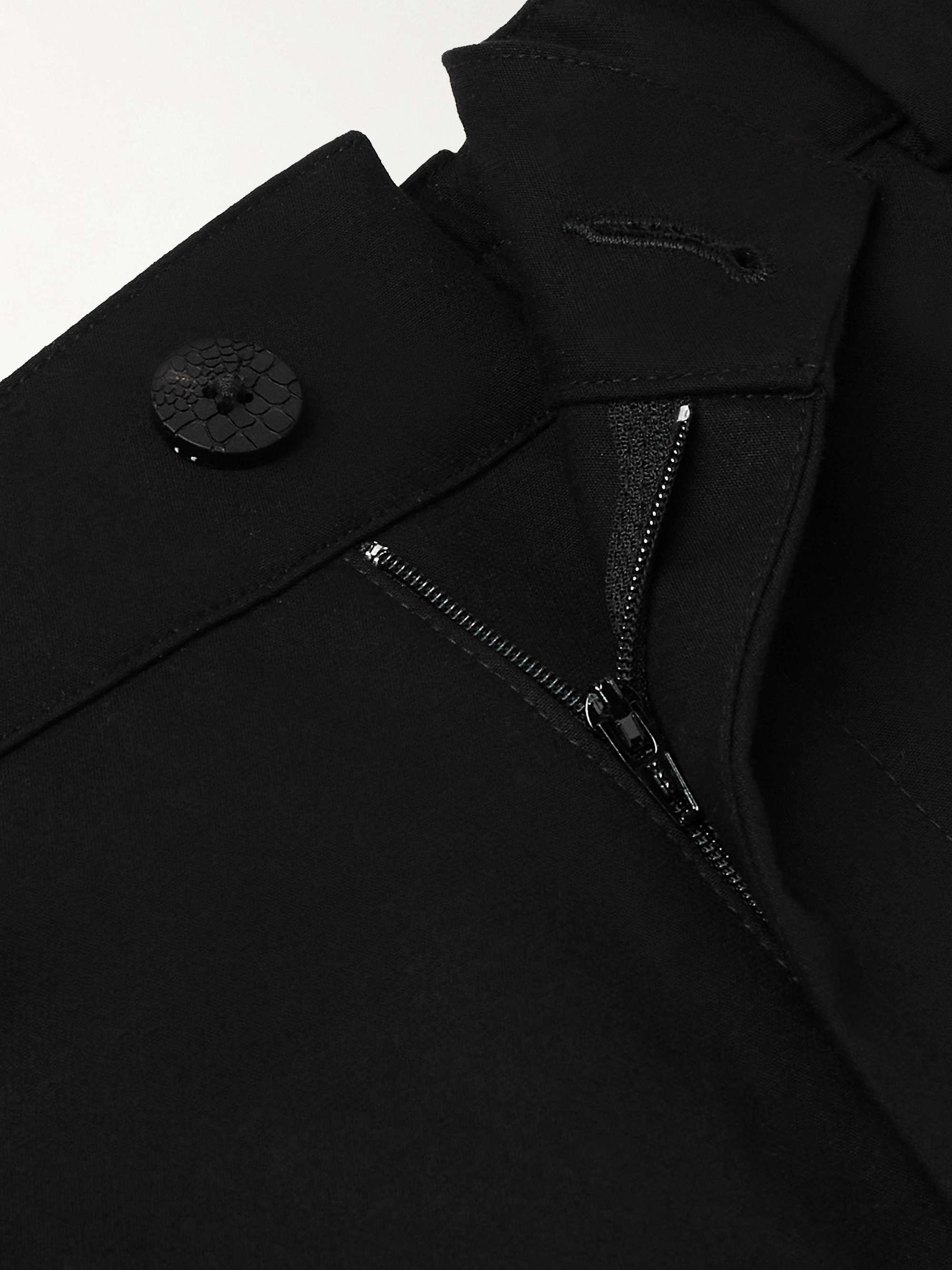 Croisière Tapered Pleated Cotton Trousers view
