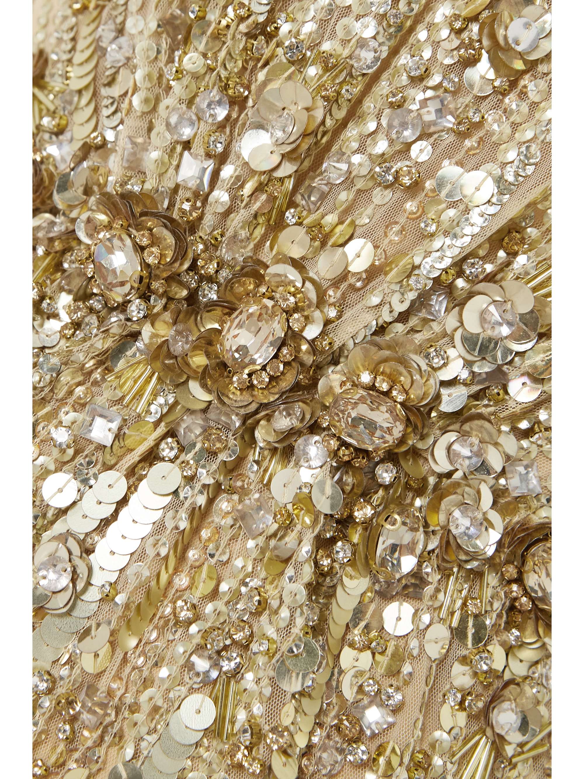 Bright Gem embellished tulle gown view