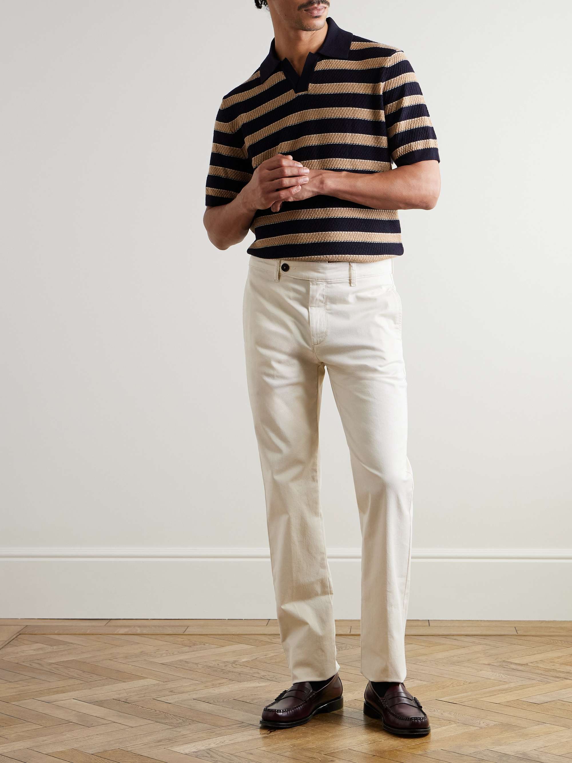 Winch2 Straight-Leg Cotton-Blend Twill Trousers view