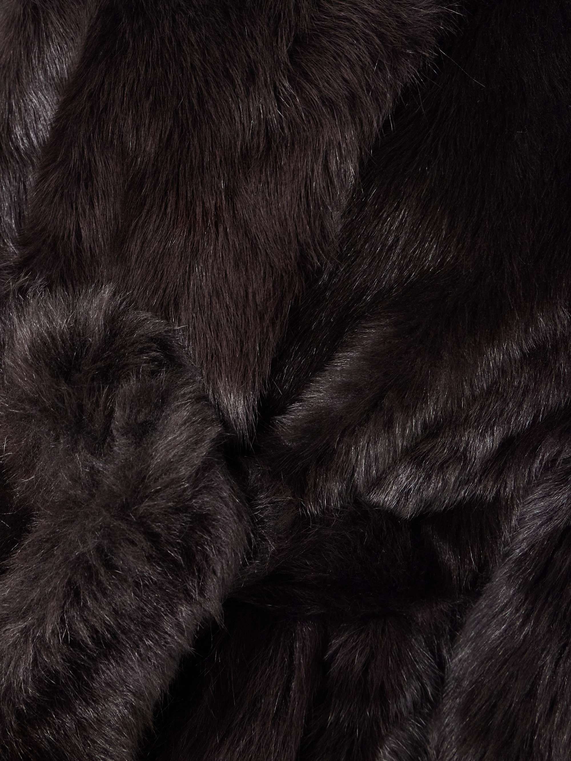 Elsa belted shearling coat view