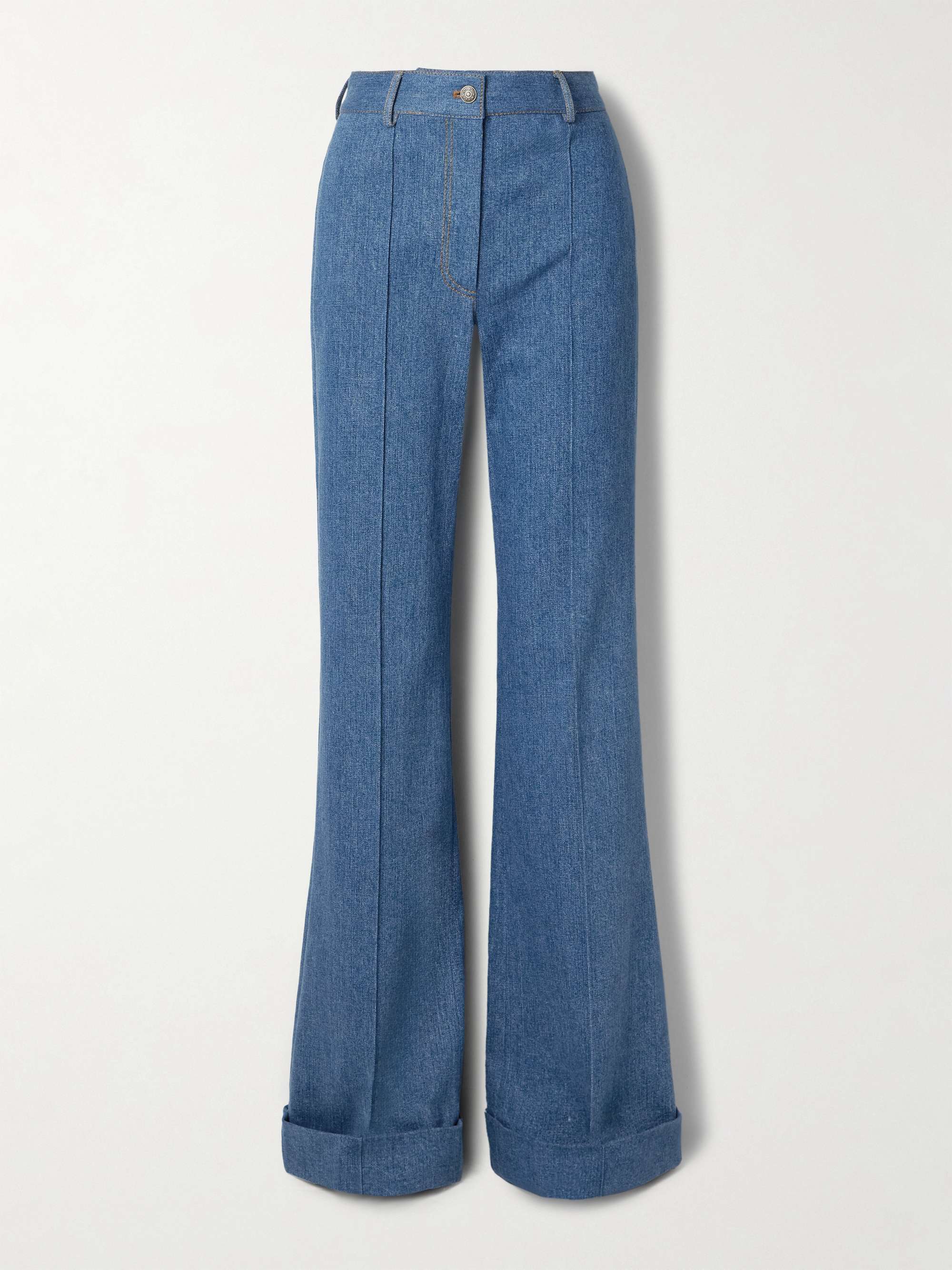 Deeda high-rise wide-leg jeans view