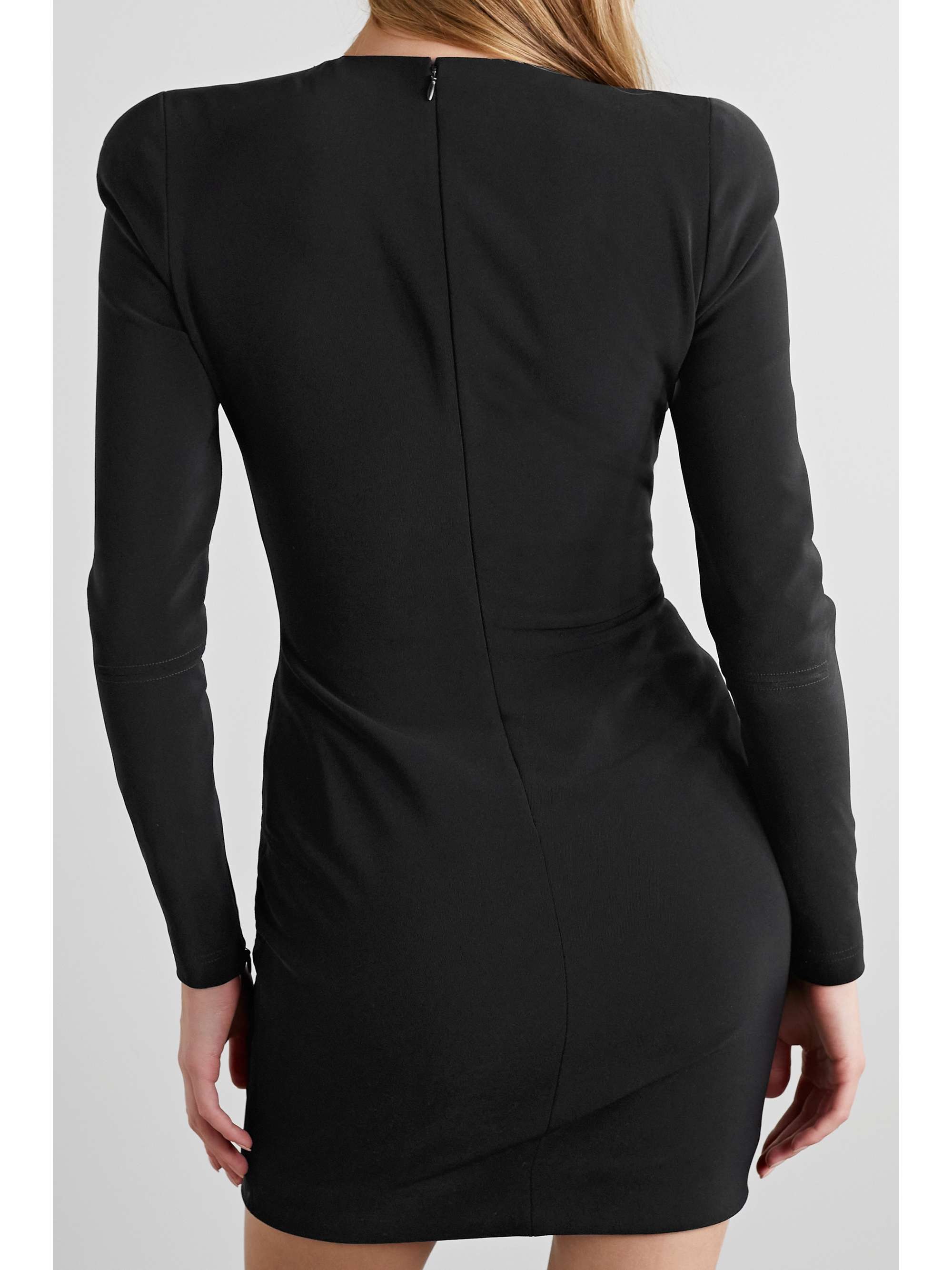 Crepe mini dress view