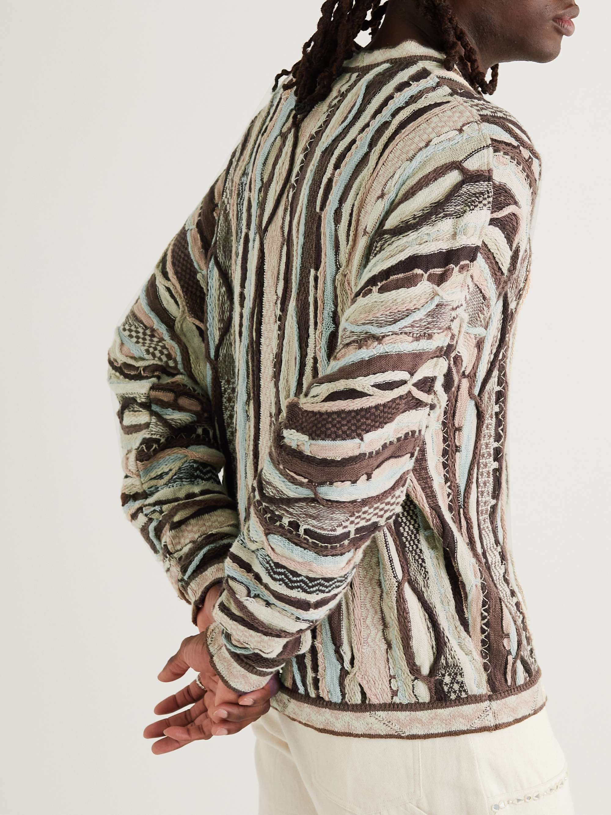 Cotton-Jacquard Sweater view